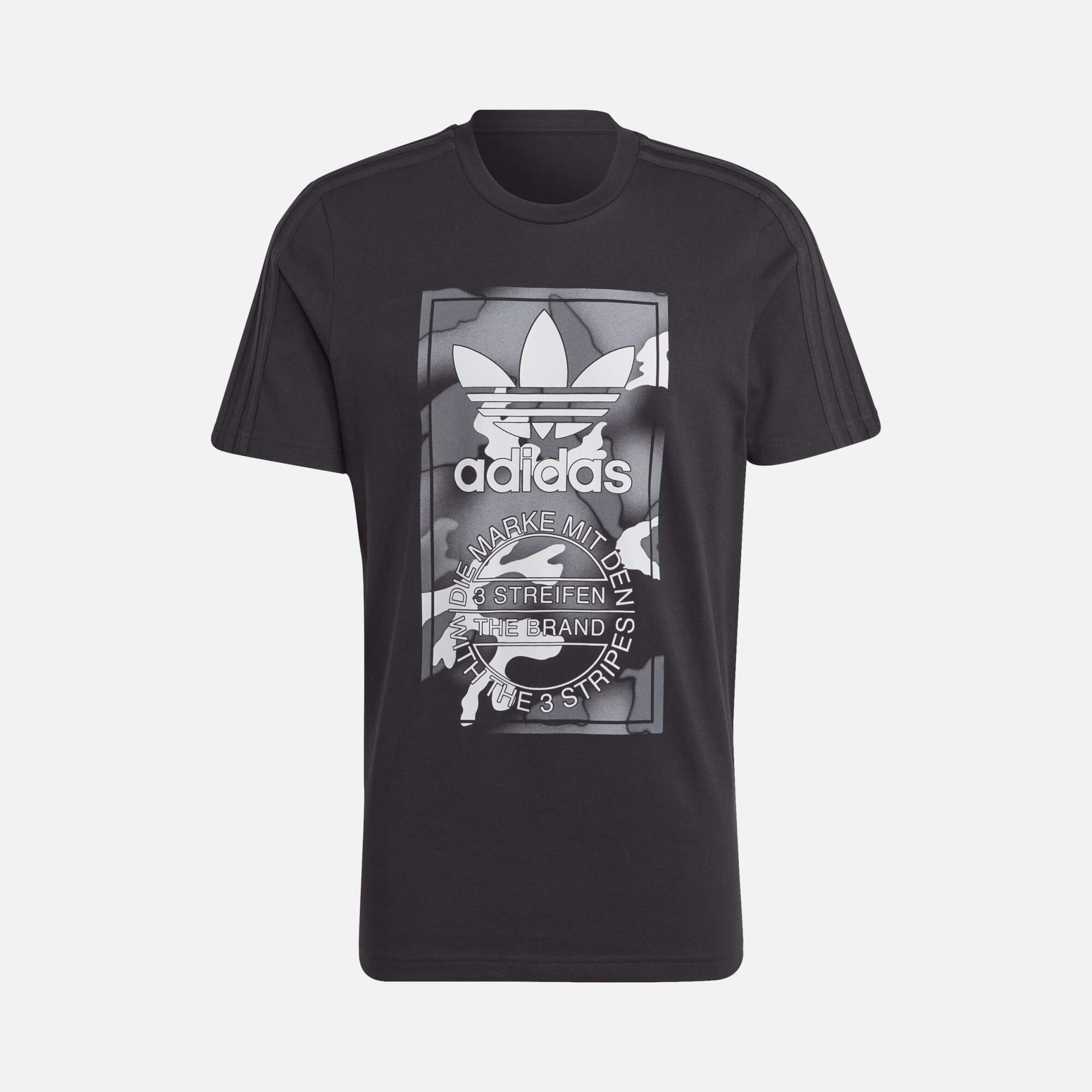 adidas Sportswear Graphic Camouflage Tongue Short-Sleeve Erkek Tişört