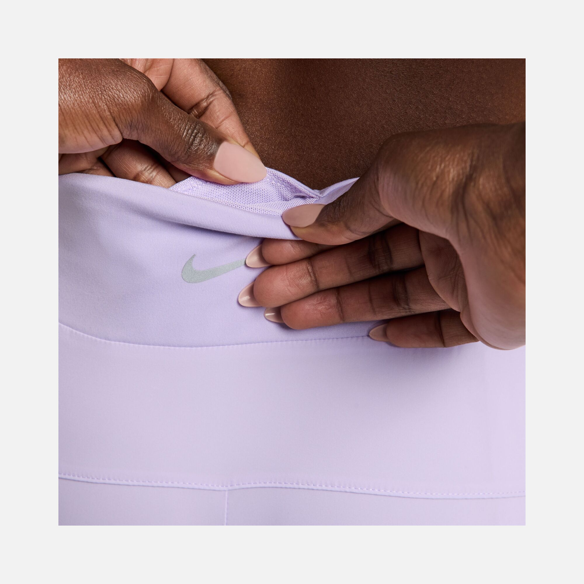 Nike Dri-Fit Fitness High-Waisted 3" Brief-Lined Training Kadın Şort