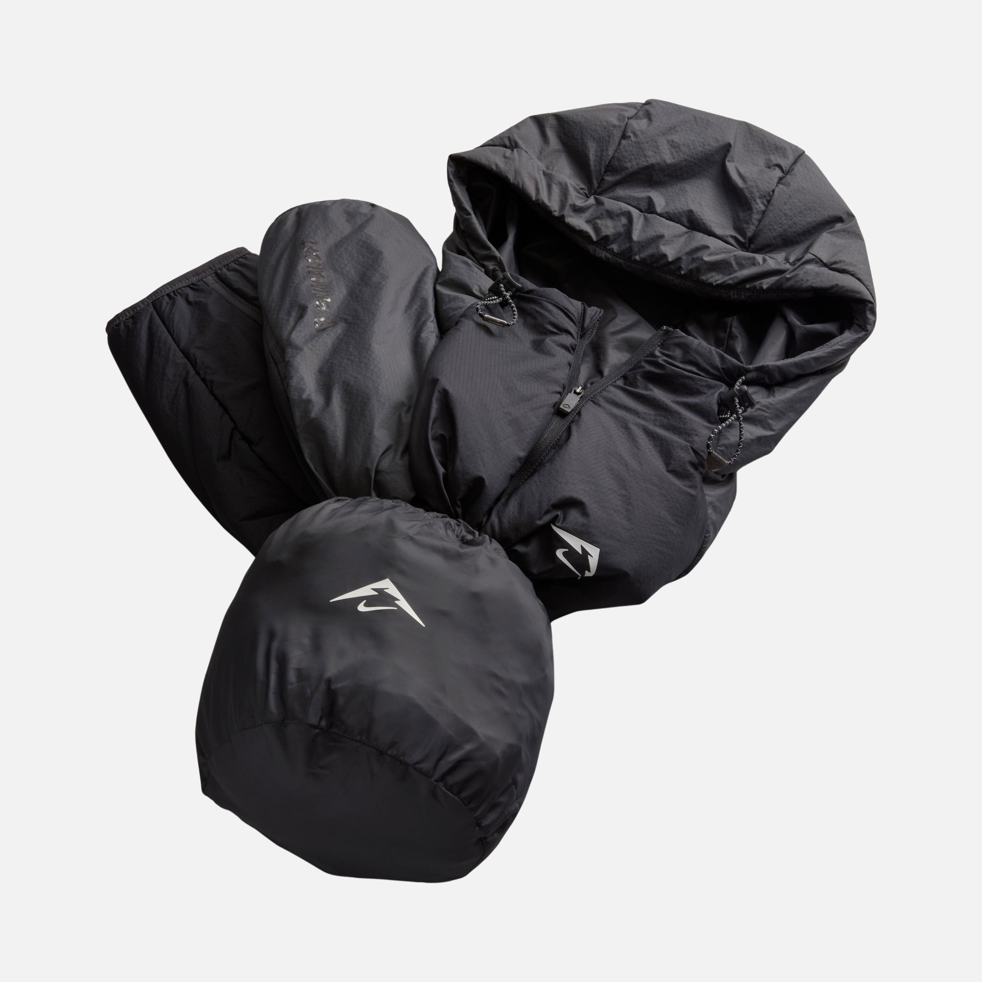 Nike Trail PrimaLoft® Thermoplume Therma-Fit Running Full-Zip Hoodie Erkek Ceket