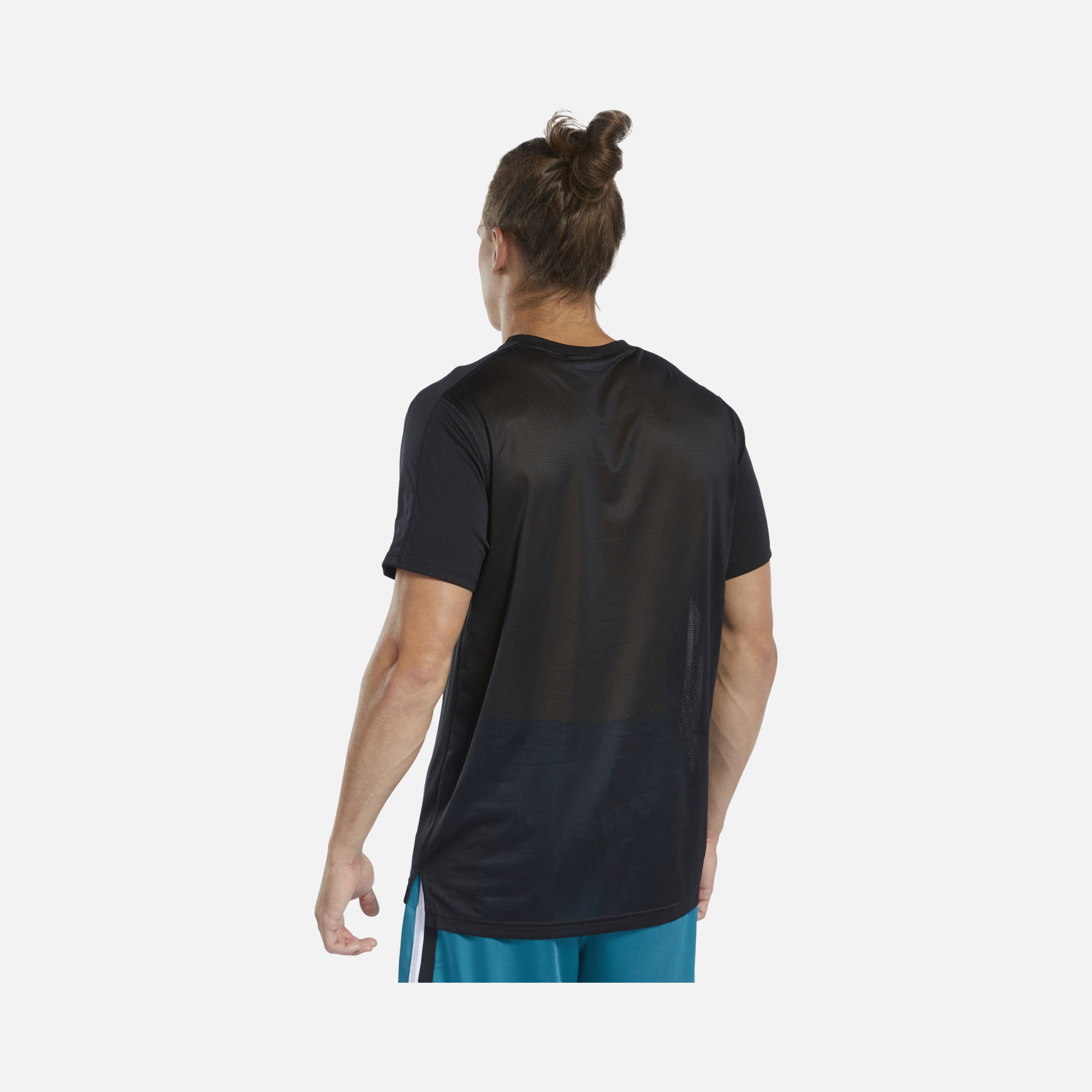 Reebok Workout Short-Sleeve Ready Tech Erkek Tişört