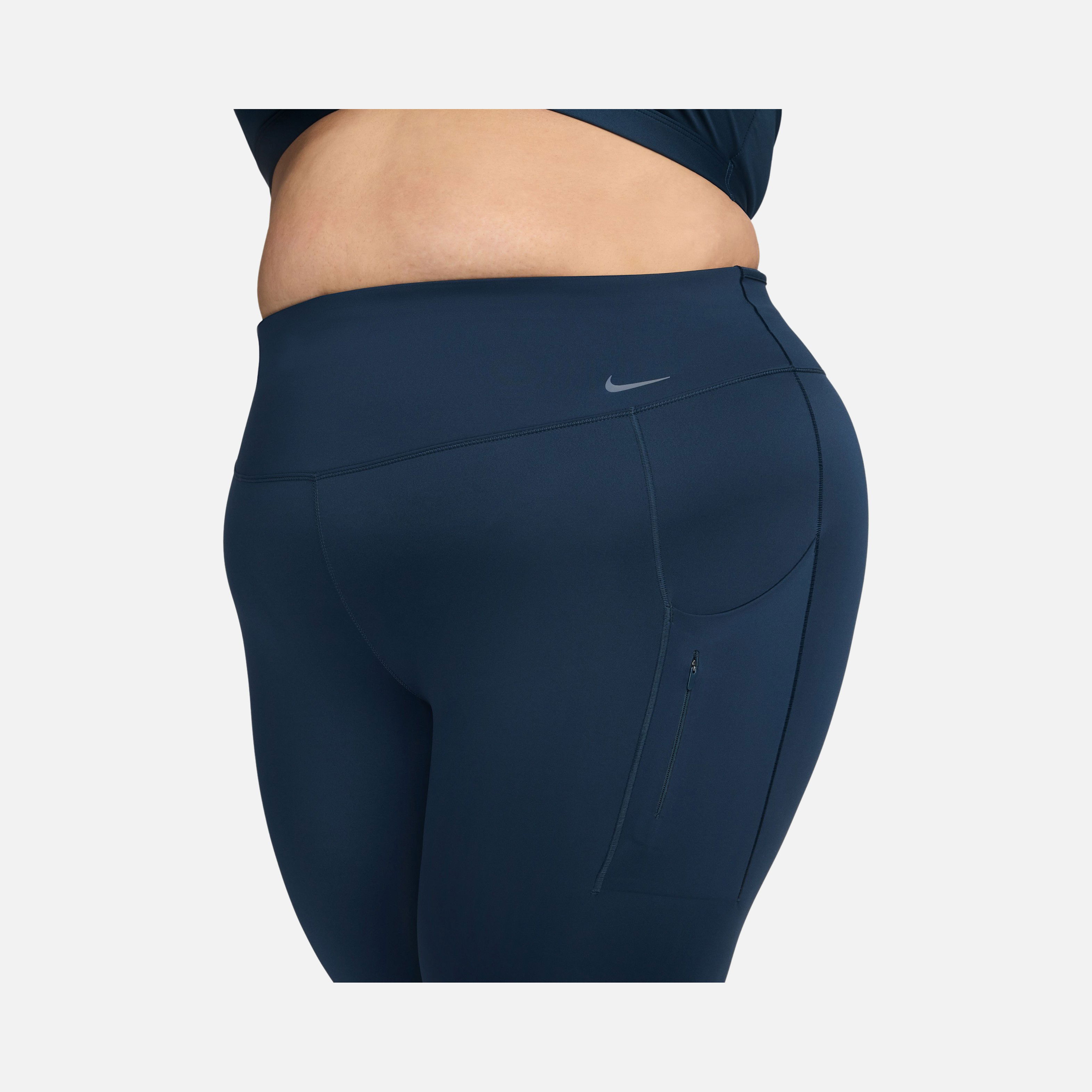 Nike Go Firm-Support High-Waisted 7/8 Training (Plus-Size) Kadın Tayt