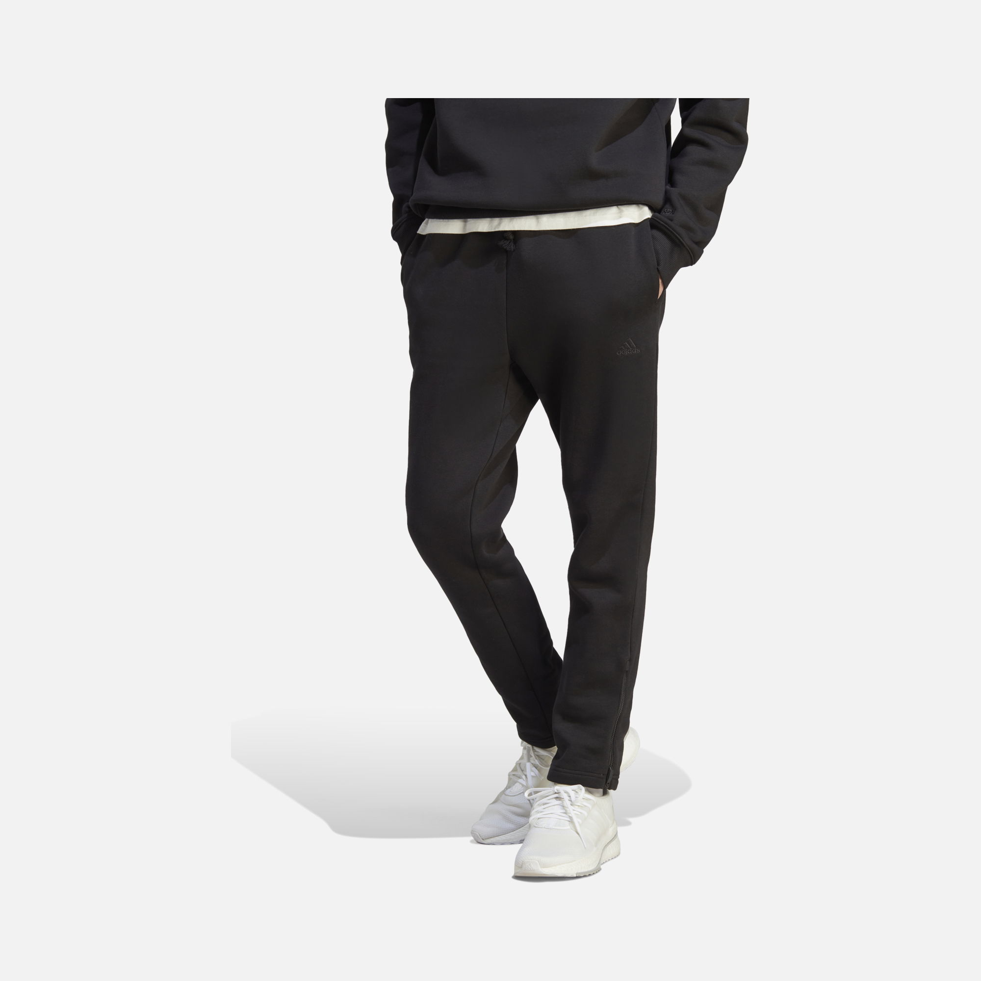 adidas Sportswear All SZN Fleece Zippered-Leg Erkek Eşofman Altı