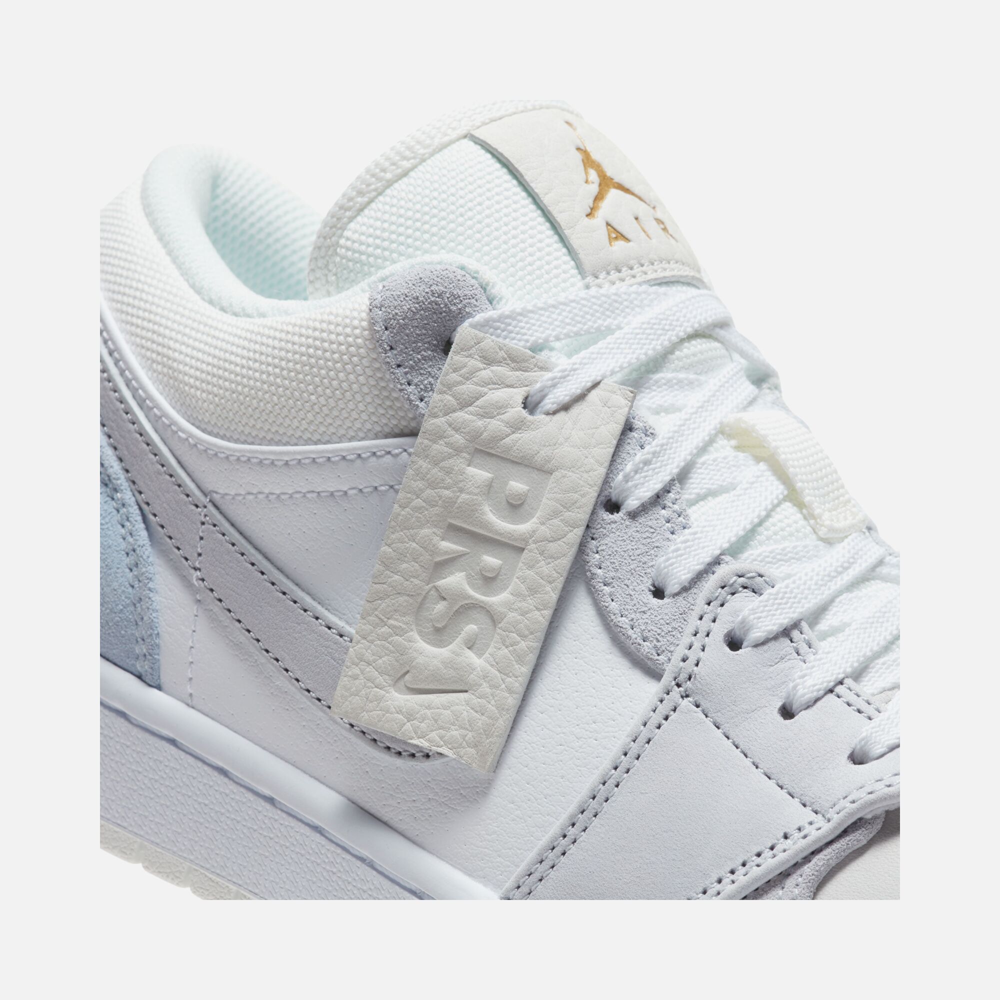 Nike Air Jordan 1 Low ''Leather and Suede Upper'' Erkek Spor Ayakkabı