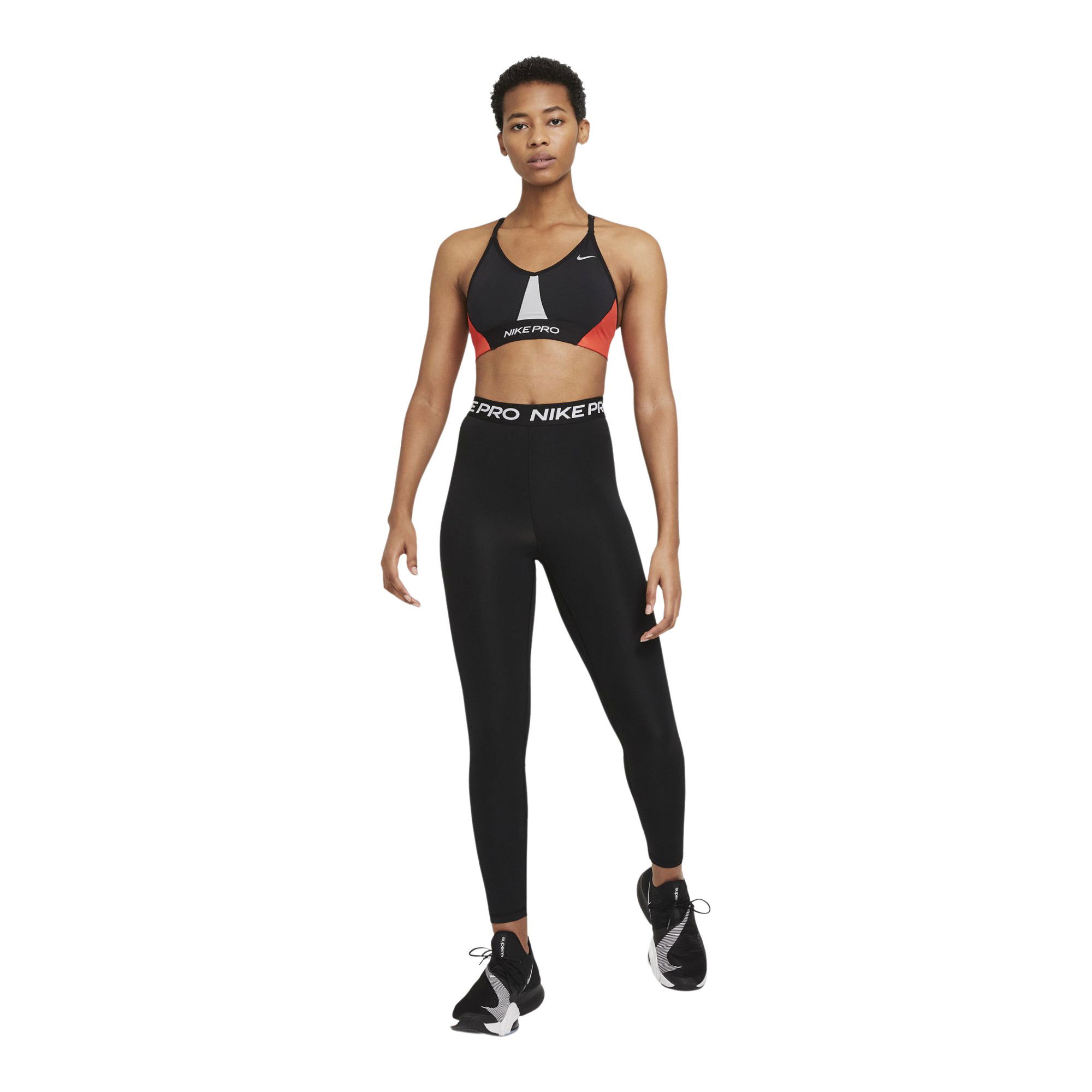 Nike Pro Dri-Fit Indy Light-Support Padded Colorblock Kadın Bra