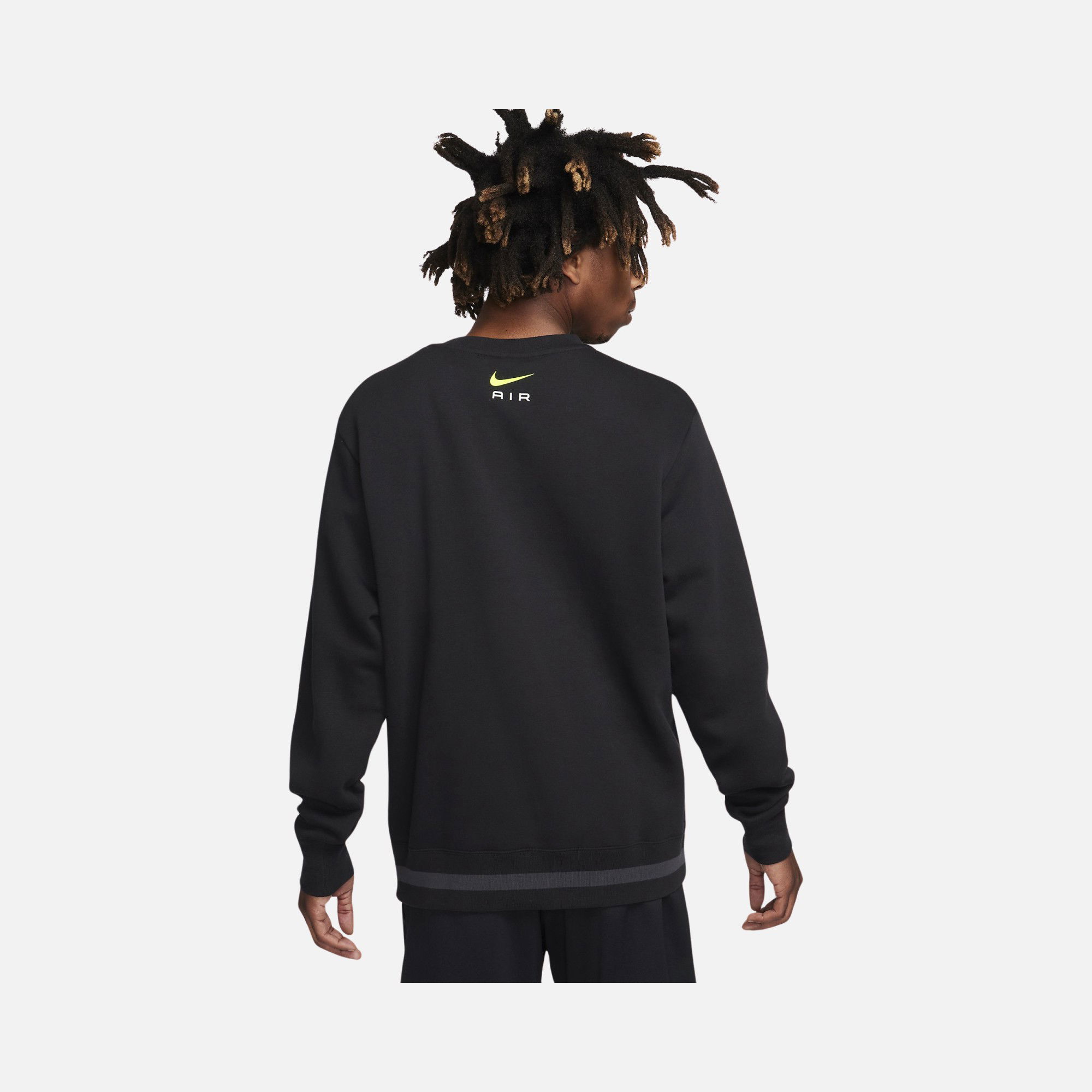 Nike Sportswear Swoosh Air Graphic Fleece Crew-Neck Erkek Sweatshirt