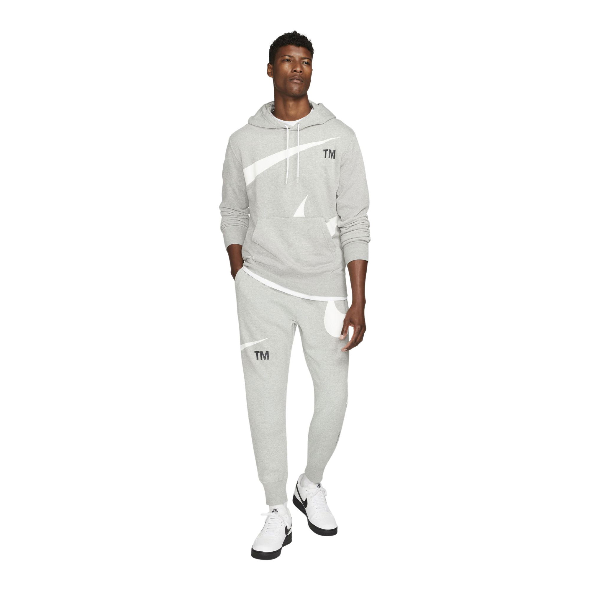 Nike Sportswear Swoosh Semi-Brushed-Back Erkek Eşofman Altı