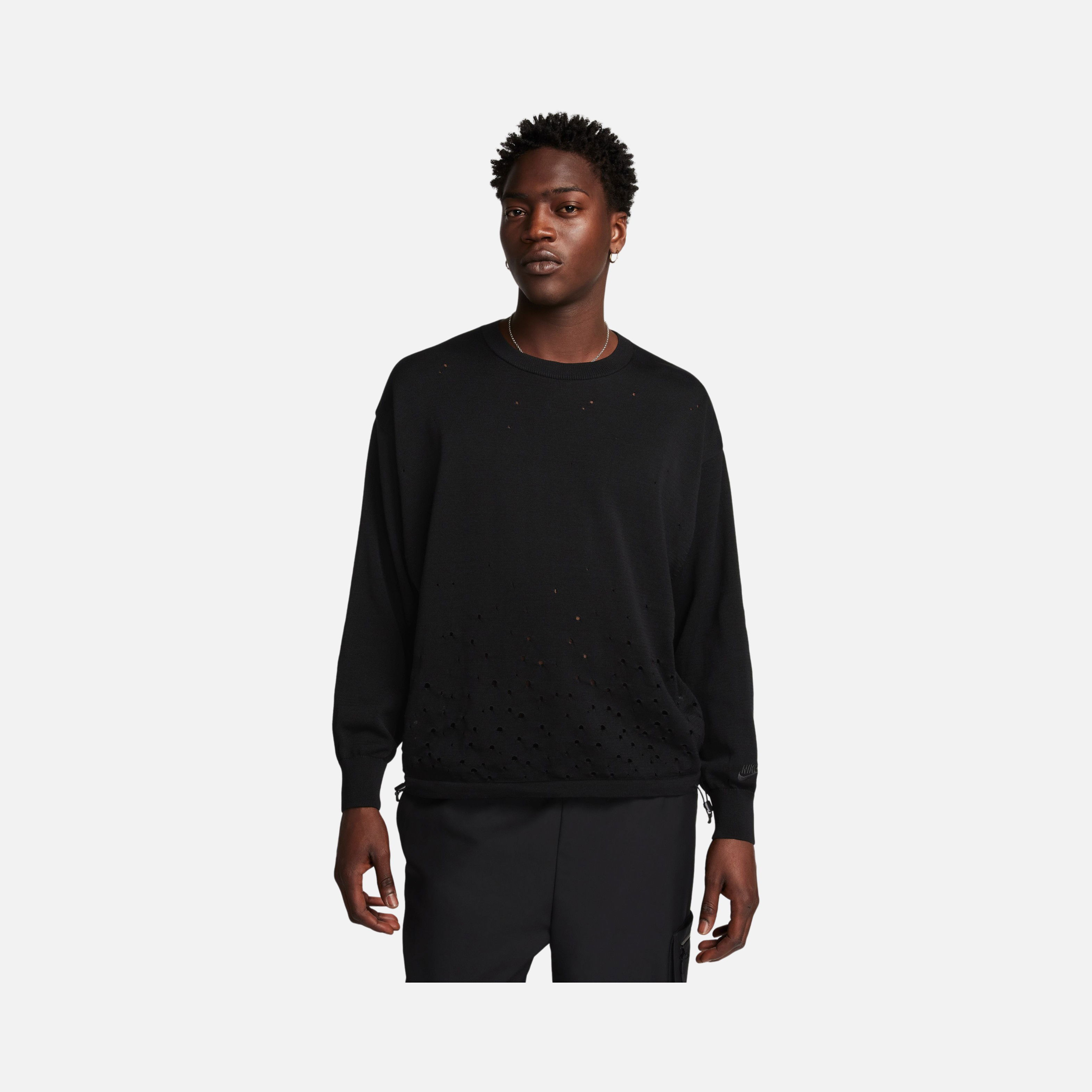 Nike Sportswear Tech Pack Knitting Loose Cut Long-Sleeve Erkek Sweatshirt