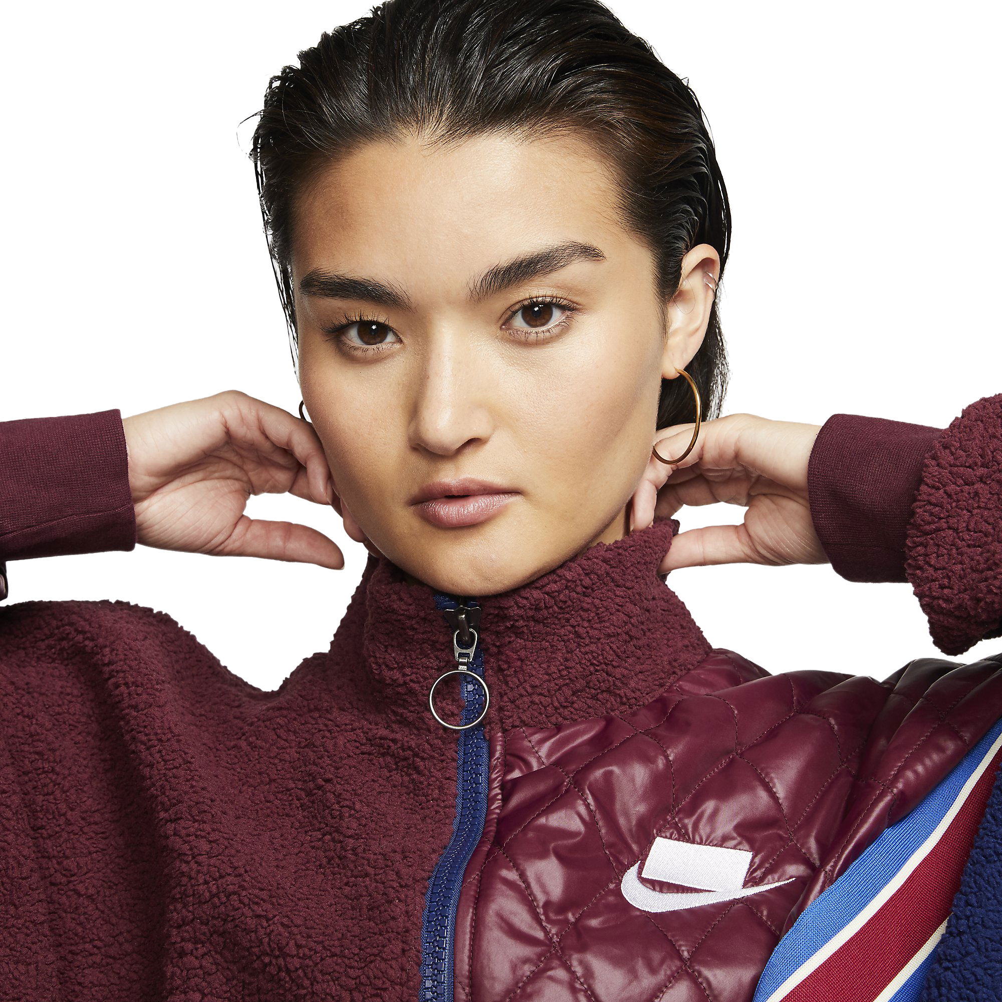 Nike Sportswear Sports Pack Full-Zip Sherpa Track Kadın Ceket