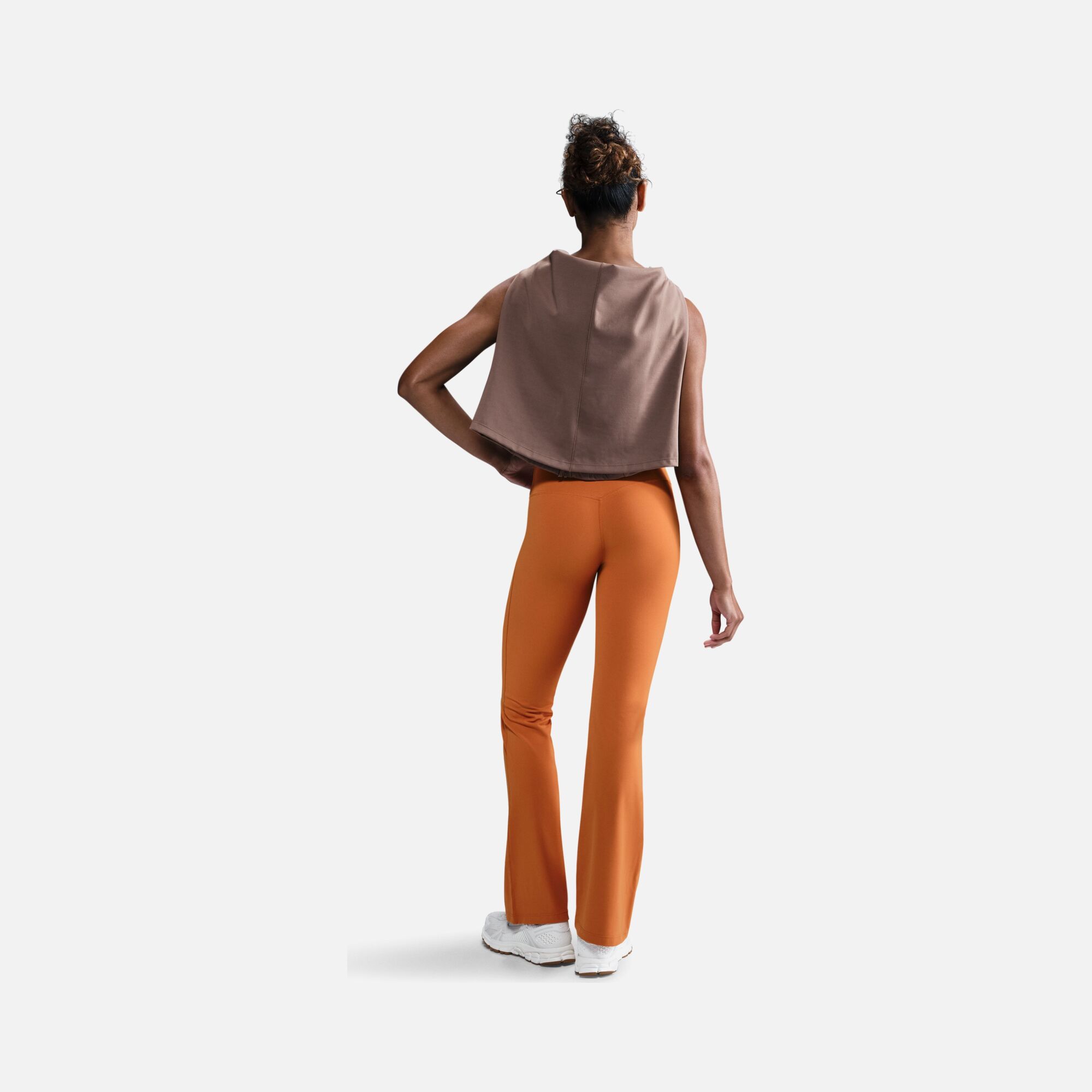 Nike Dri-Fit Zenvy High-Waisted Flared Leg Training Kadın Tayt