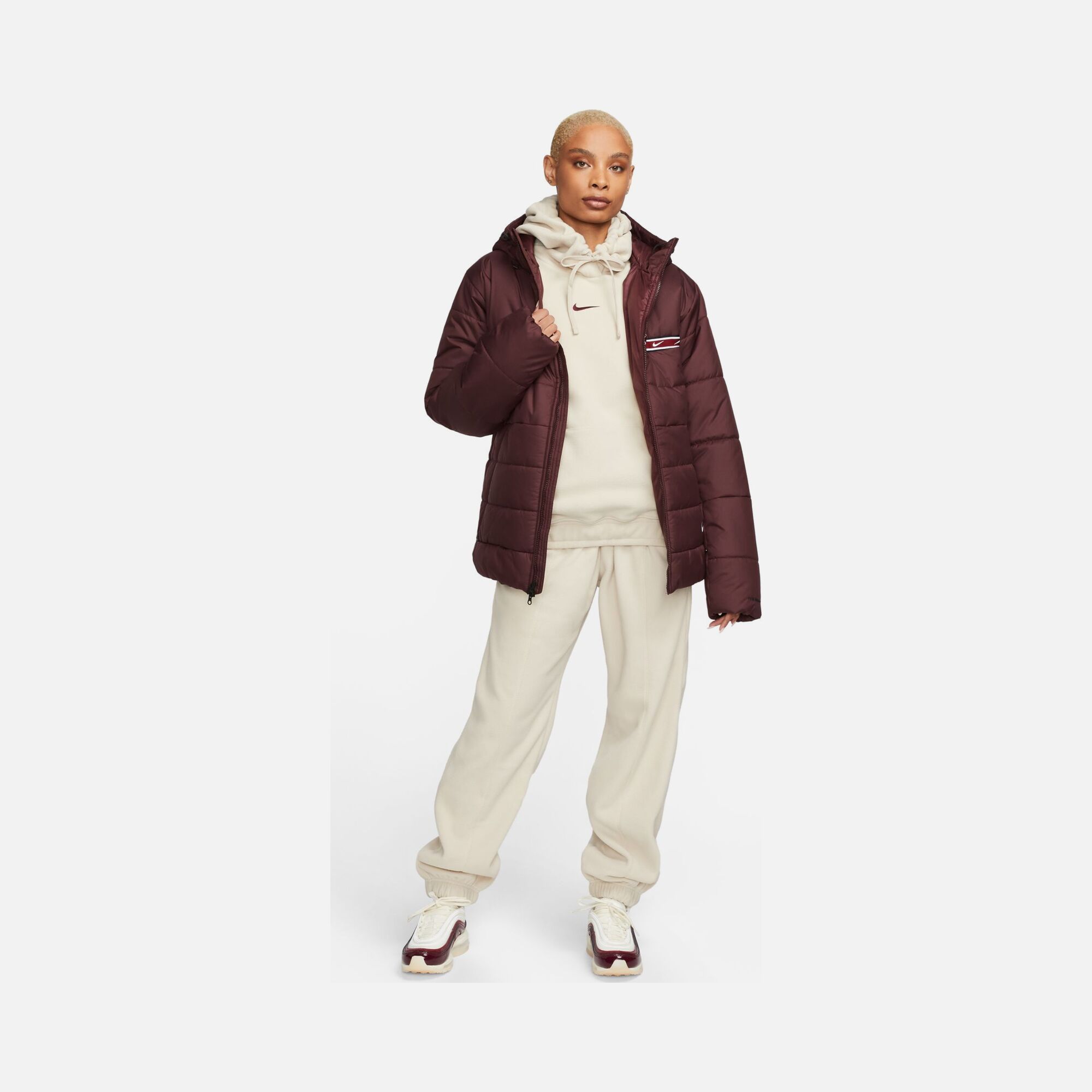 Nike Sportswear Fleece High Waisted Oversized Kadın Eşofman Altı