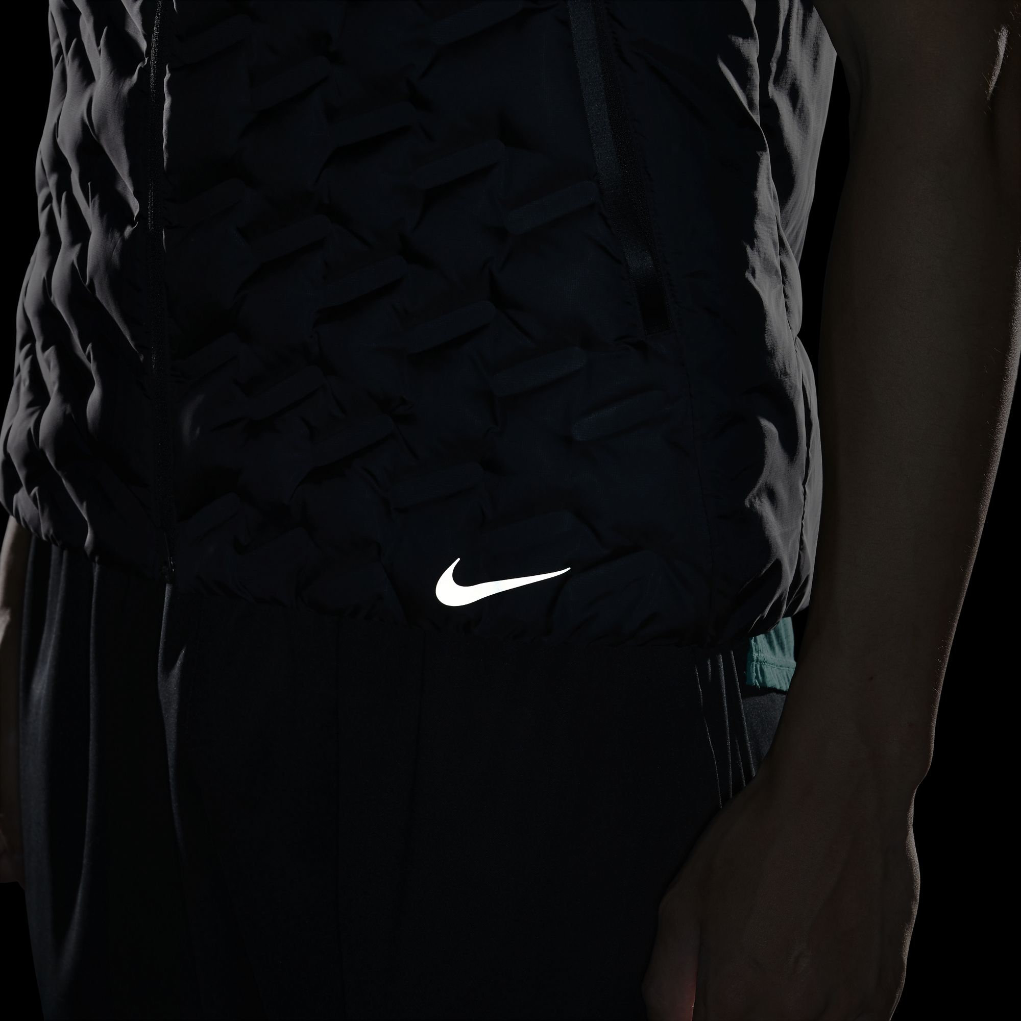 Nike Therma-Fit ADV Repel Down-Fill Running Full-Zip Erkek Yelek