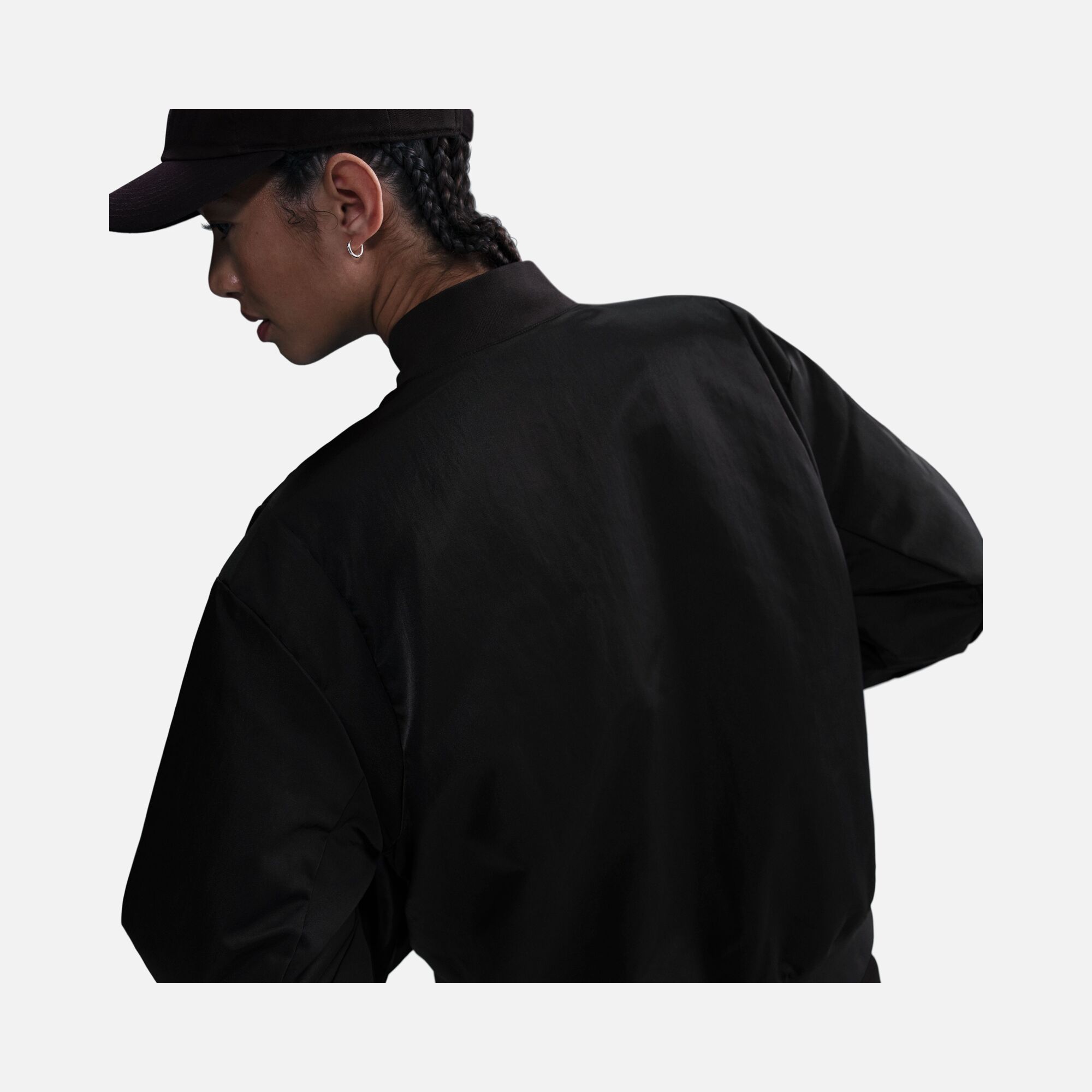 Nike Sportswear Essentials Destroyer Woven Full-Snap Kadın Ceket