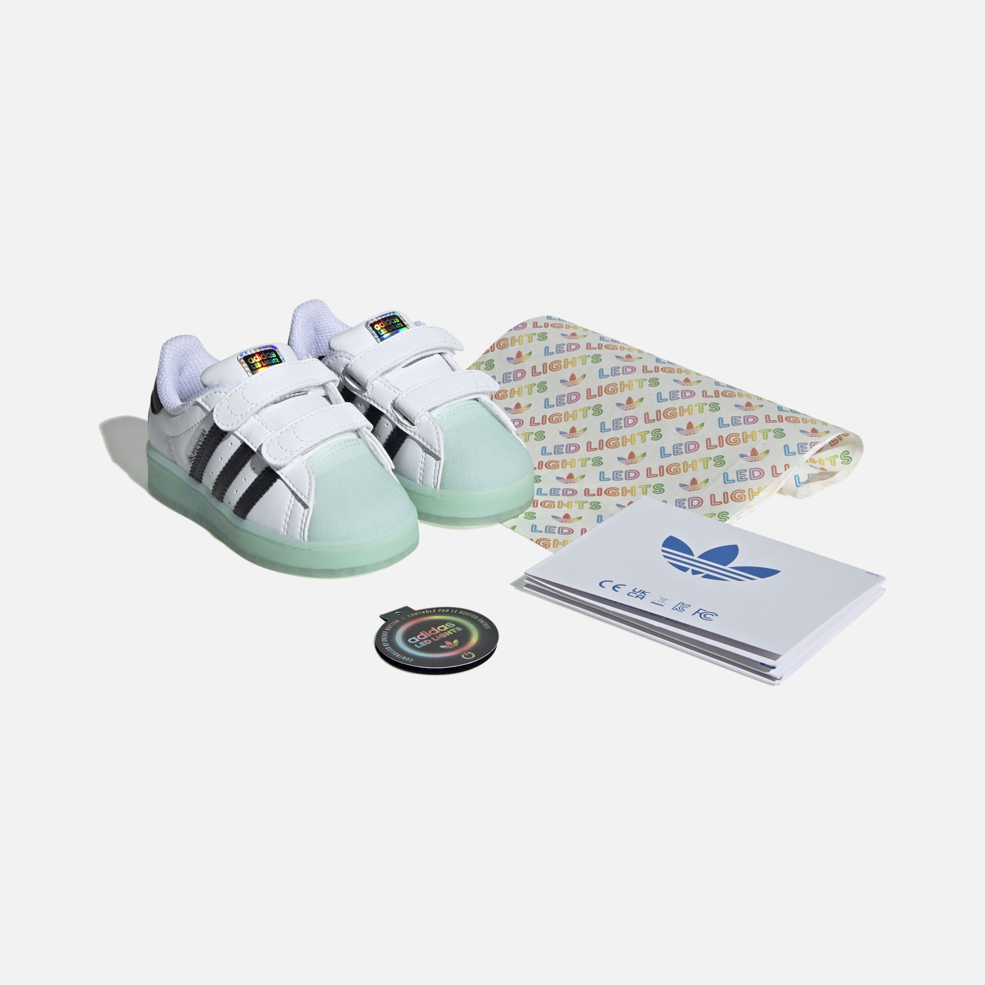 adidas Superstar LED Lights Comfort Closure (TD) Bebek Spor Ayakkabı