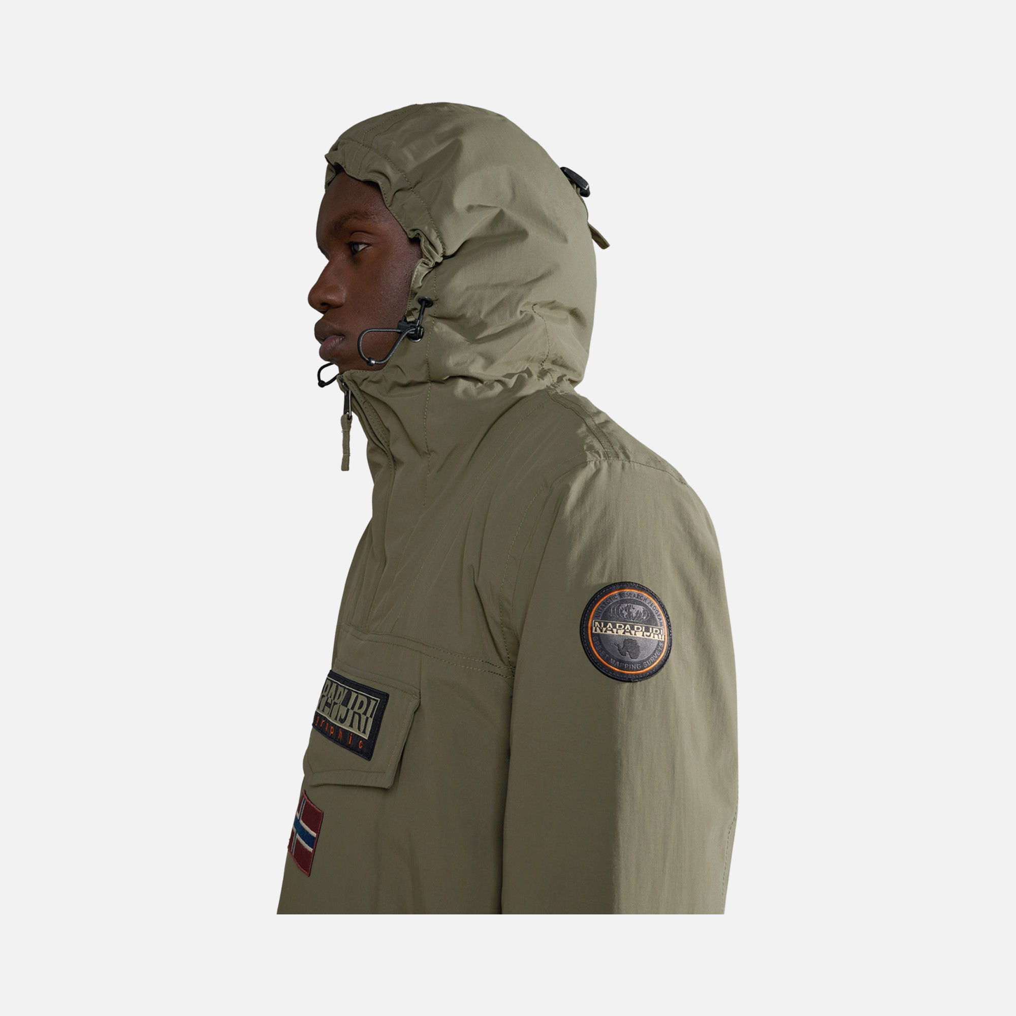 Napapijri Sportswear Rainforest Pocket Winter Half-Zip Hoodie Erkek Ceket