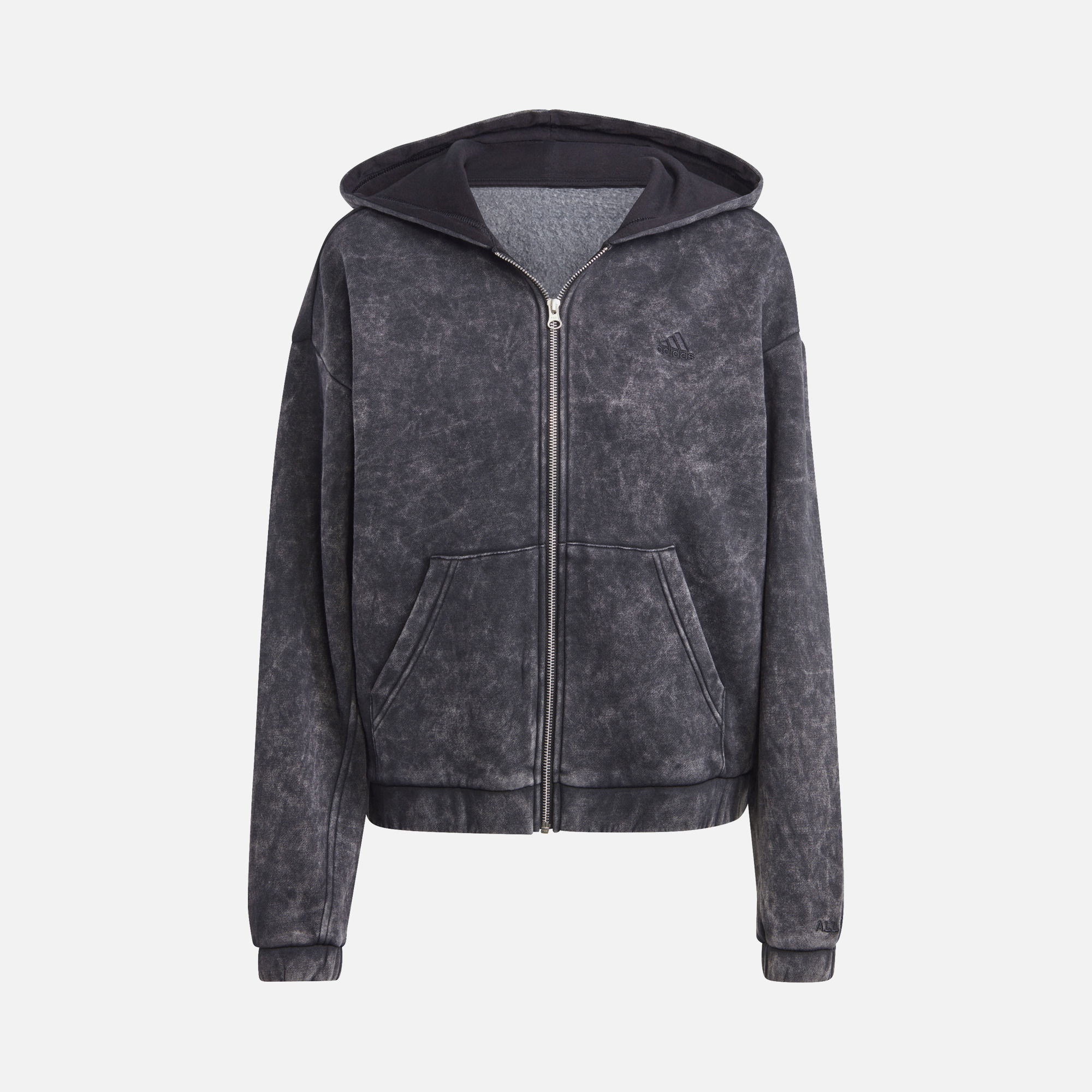 adidas Sportswear ALL SZN Fleece Washed Full-Zip Hooded Kadın Sweatshirt