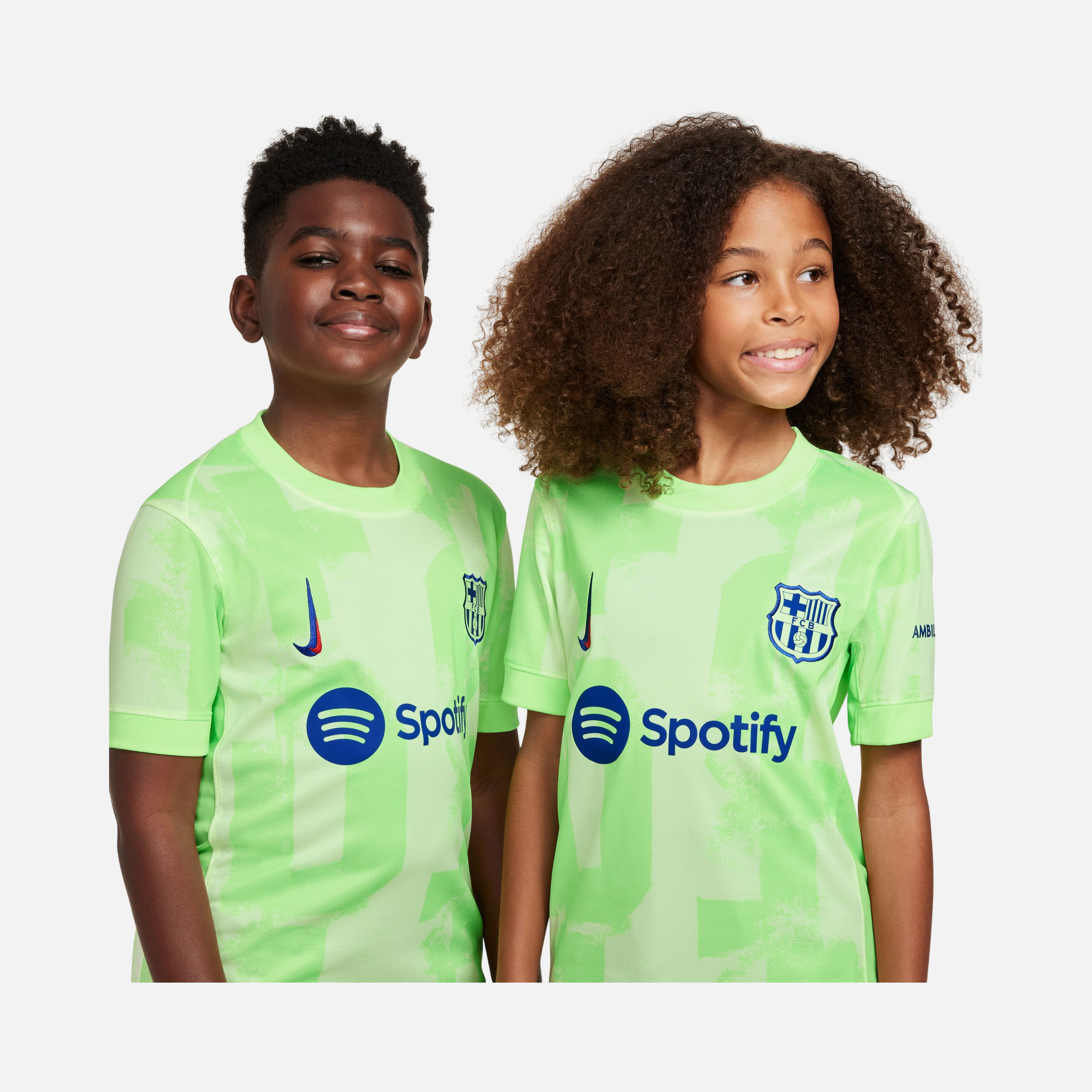 Nike FC Barcelona Dri-Fit 2024-2025 Stadium Üçüncü Takım Çocuk Forma
