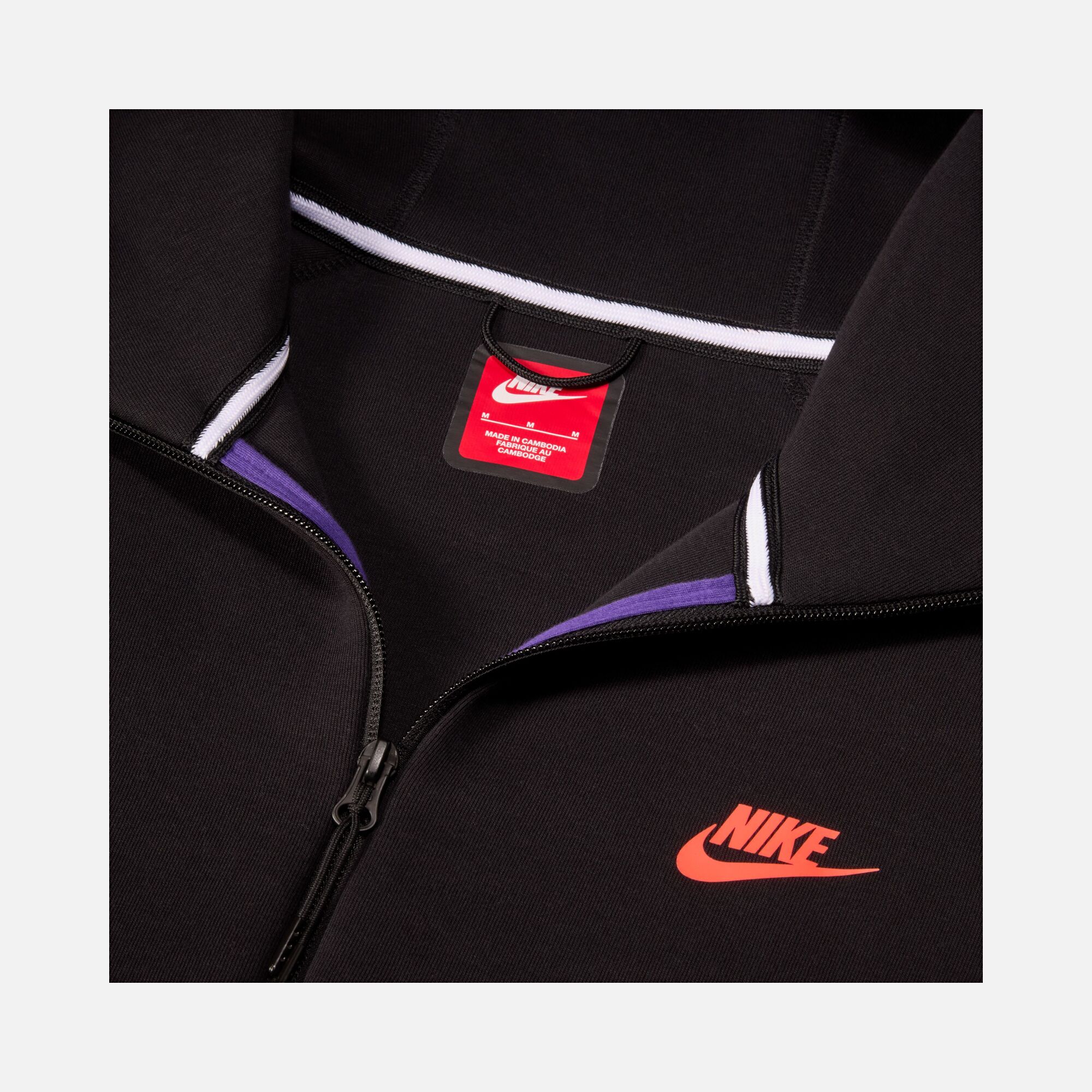 Nike Sportswear Tech Fleece Windrunner Max Vol Full-Zip Hoodie Erkek Sweatshirt