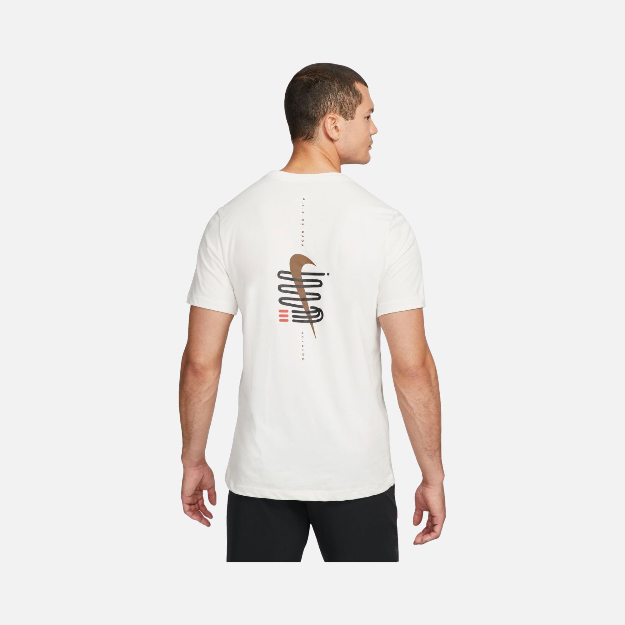 Nike Dri-Fit A.I.R. Hola Lou Running Short-Sleeve Erkek Tişört