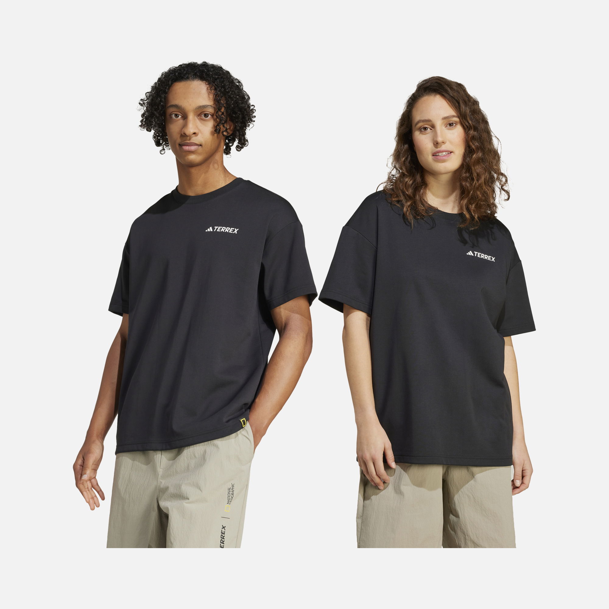 adidas Terrex Nat Geo AEROREADY Graphic Hiking Short-Sleeve Unisex Tişört
