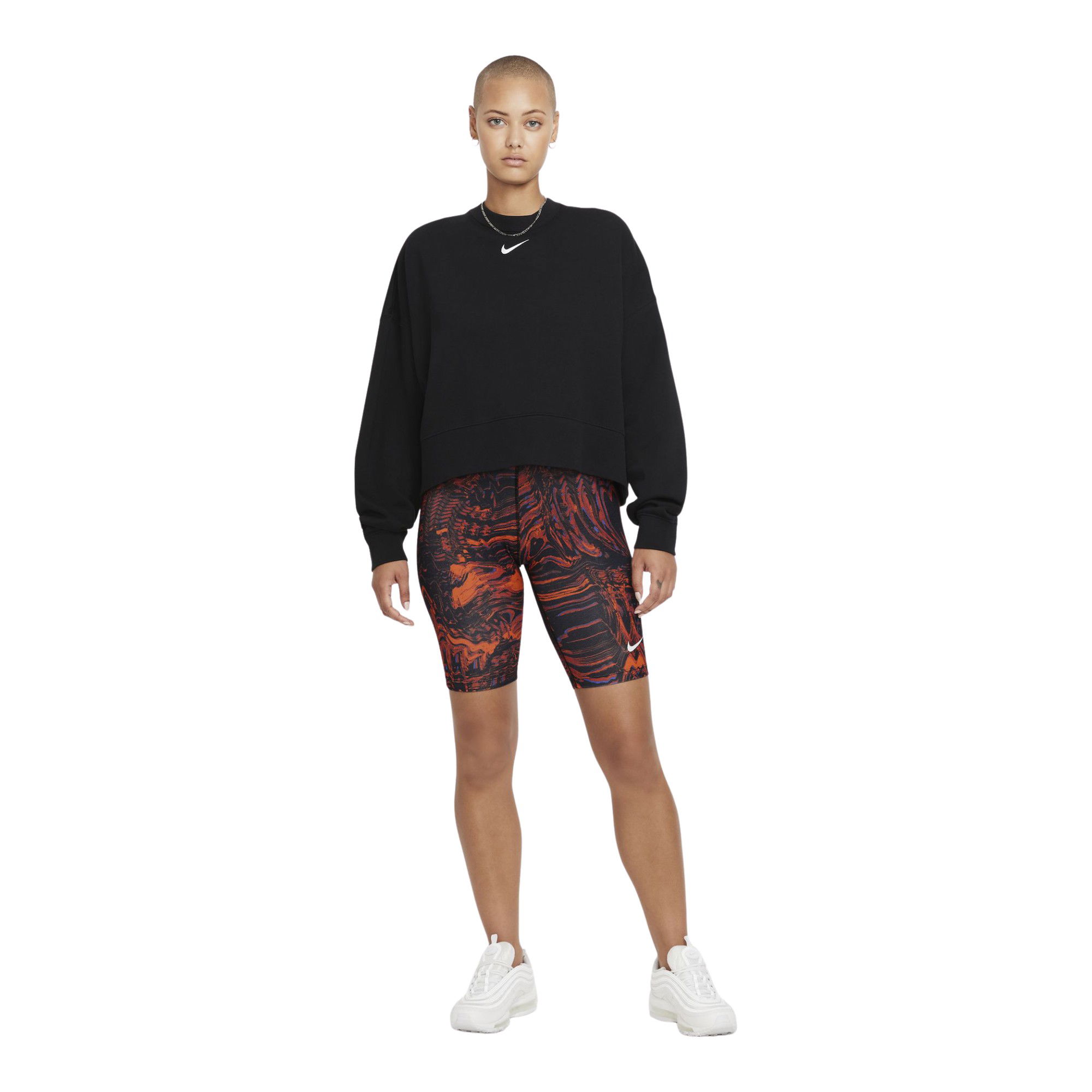 Nike Sportswear Essential All Over Print Kadın Şort