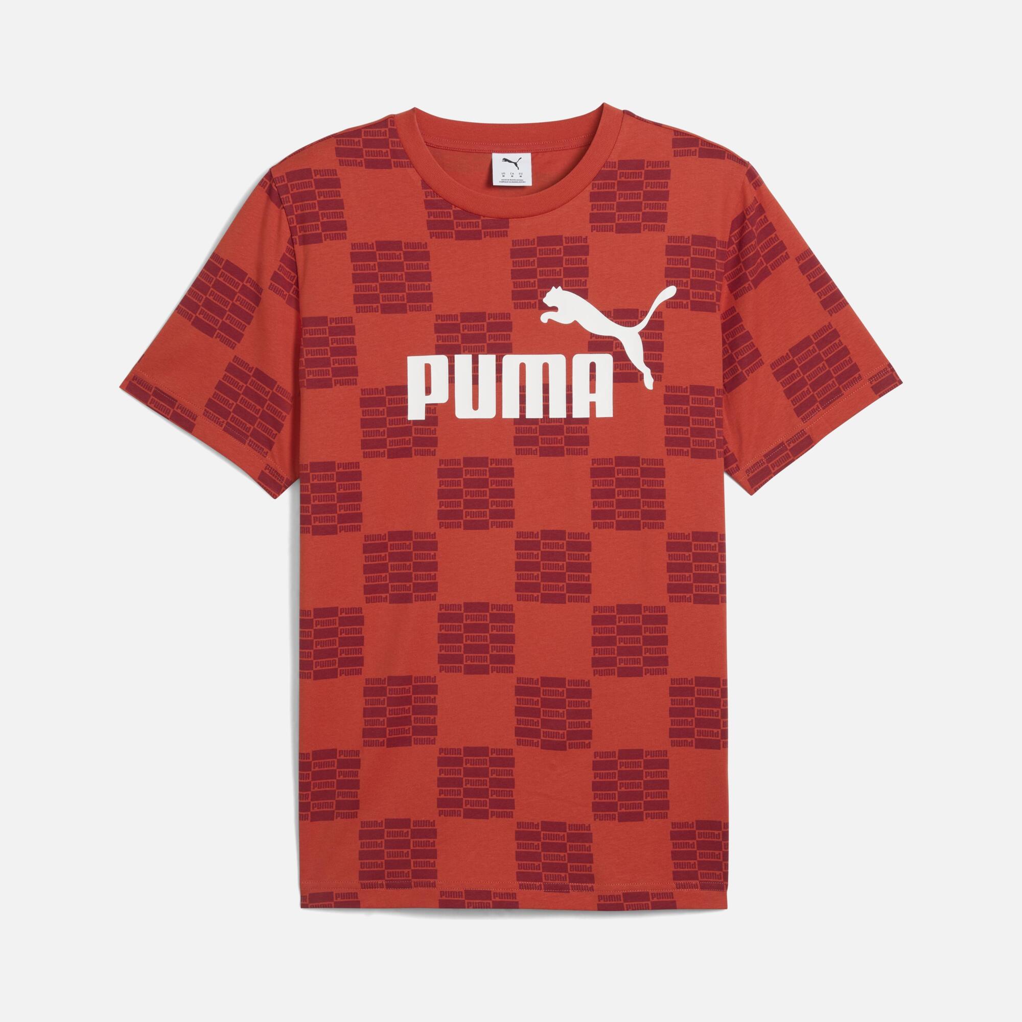 Puma Sportswear United All Over Printed Regular-Fit Short-Sleeve Erkek Tişört