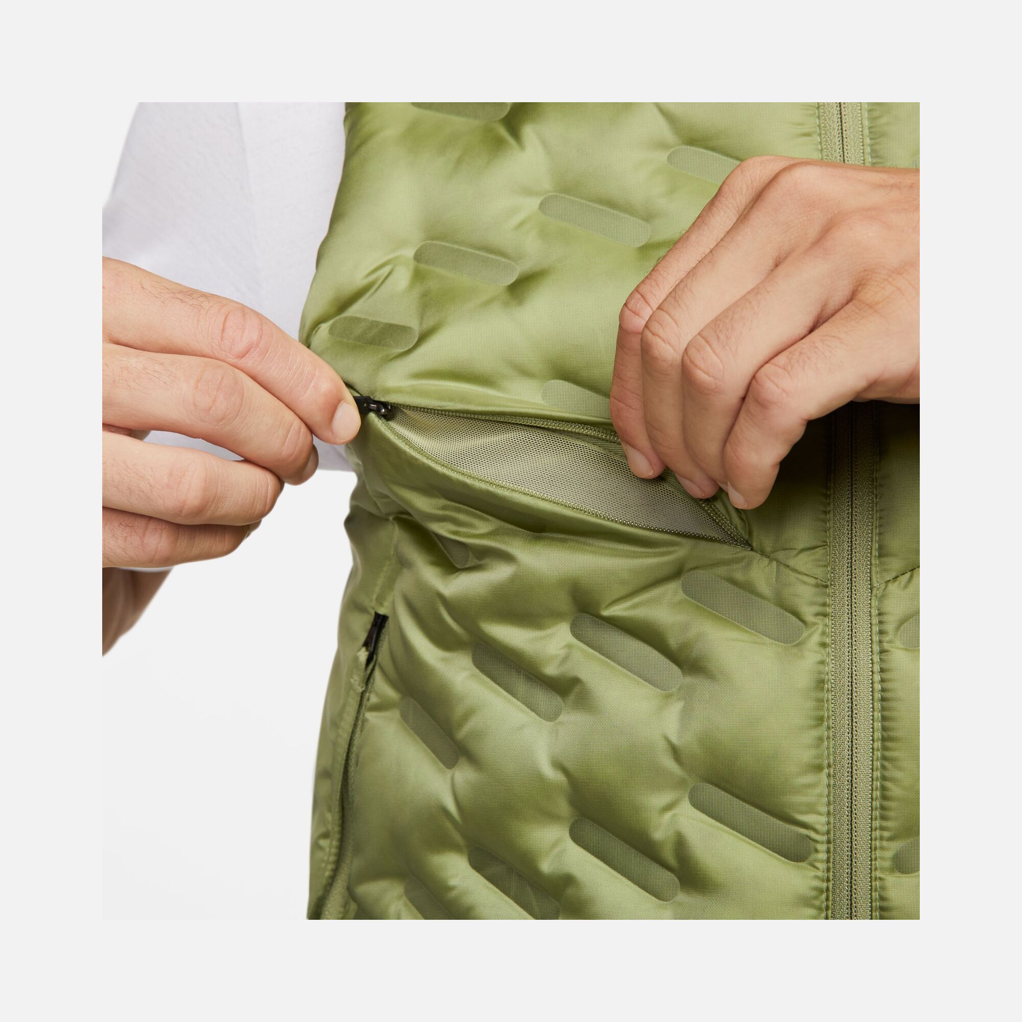 Nike Therma-Fit ADV Repel Down-Fill Running Full-Zip Erkek Yelek