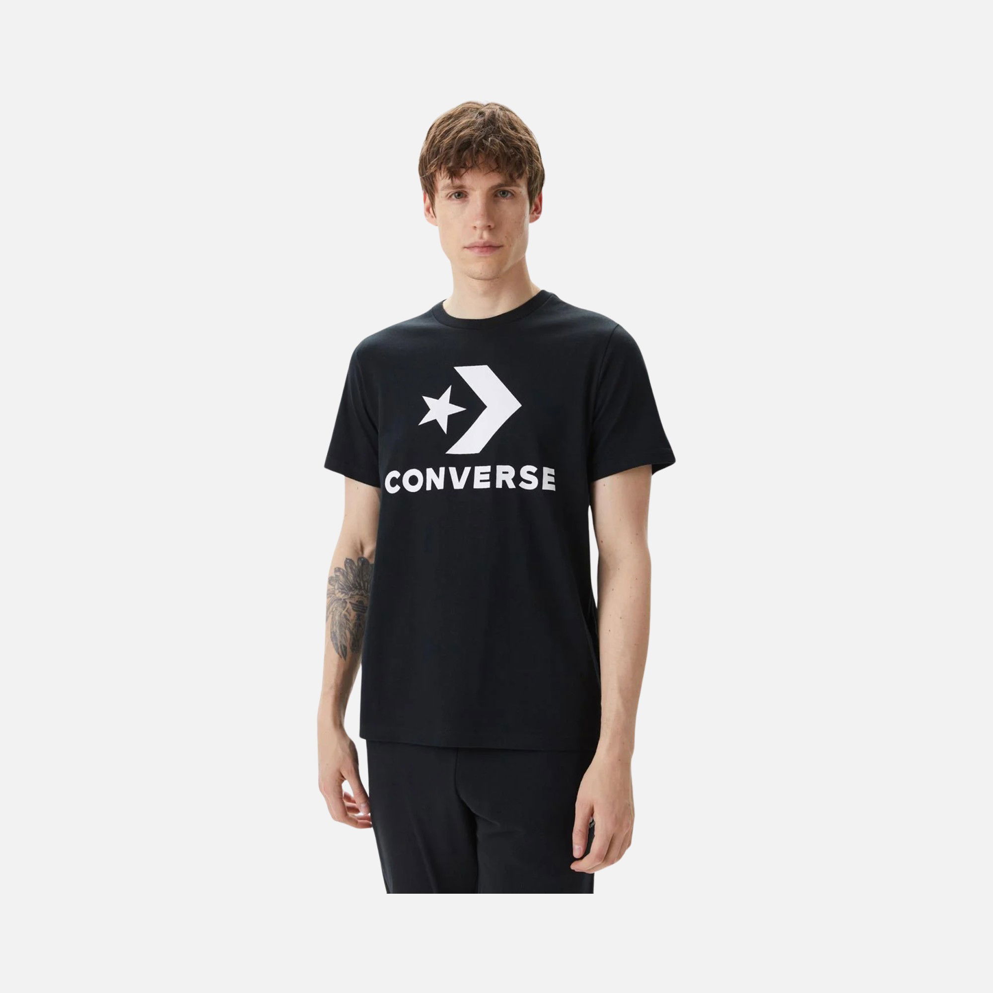 Converse Go To Star Chevron Logo Standard Fit Short-Sleeve Unisex Tişört