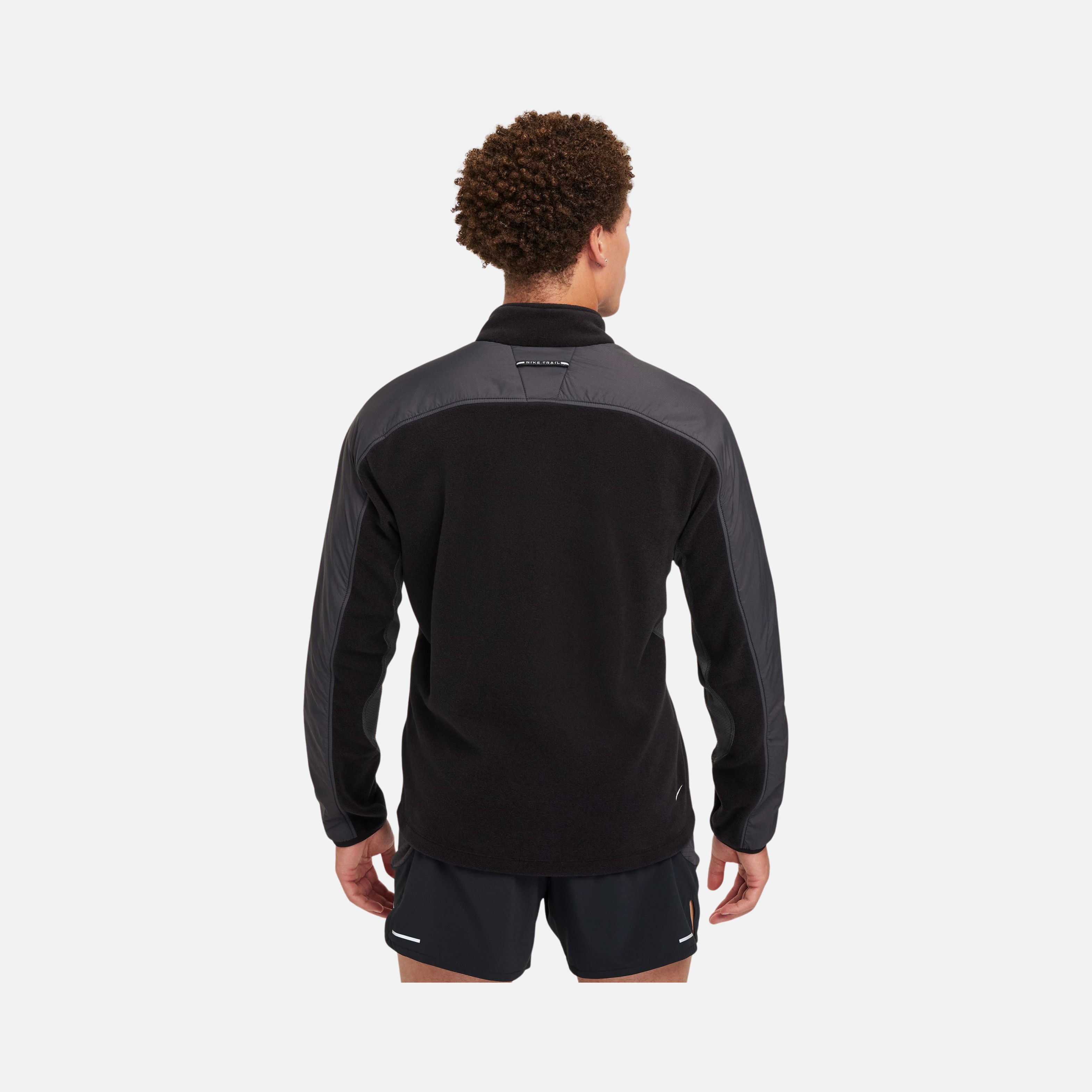 Nike Trail Polartec® 1/4-Zip Fleece Running Long-Sleeve Erkek Tişört