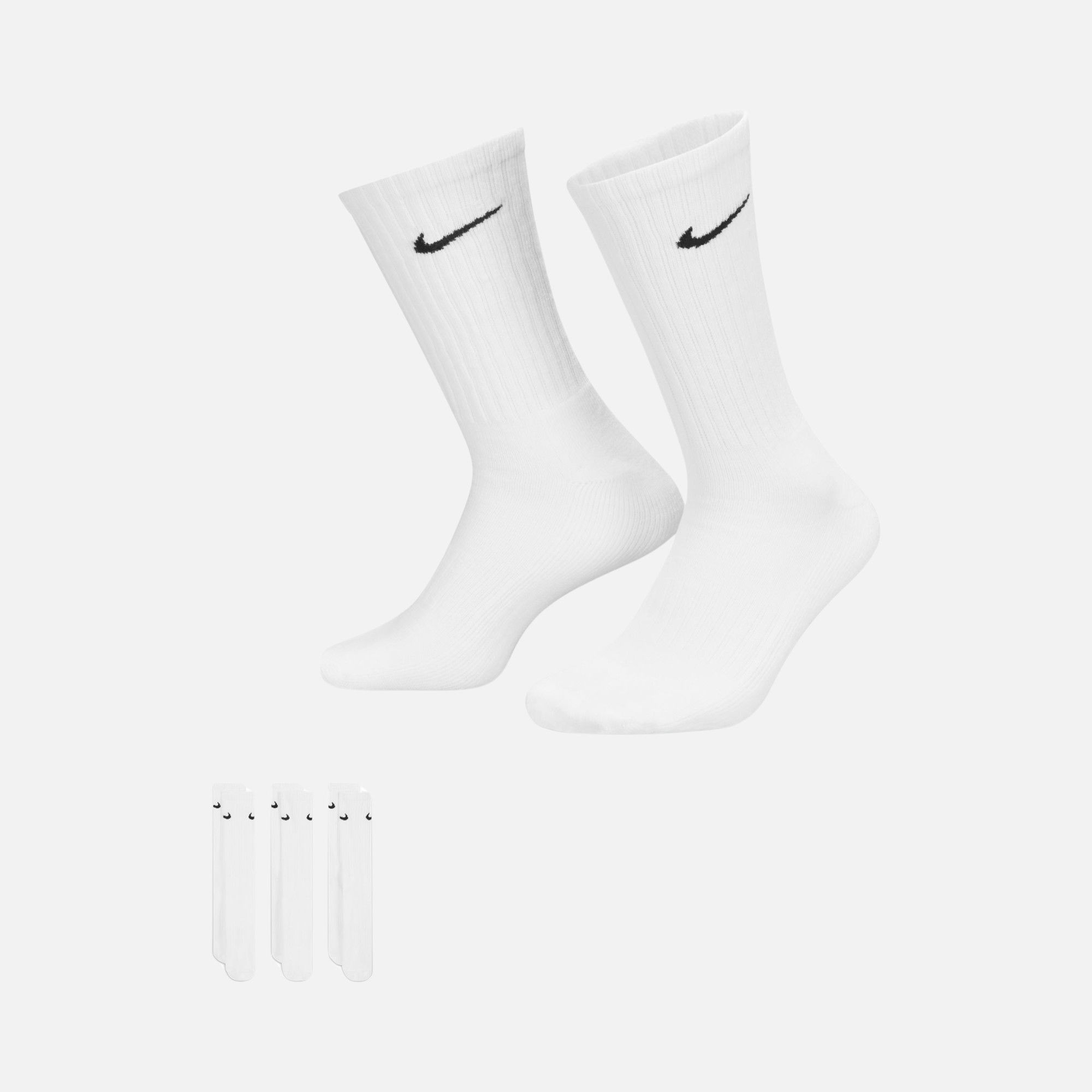Nike Value Cotton Crew Training (3 Pairs) Erkek Çorap