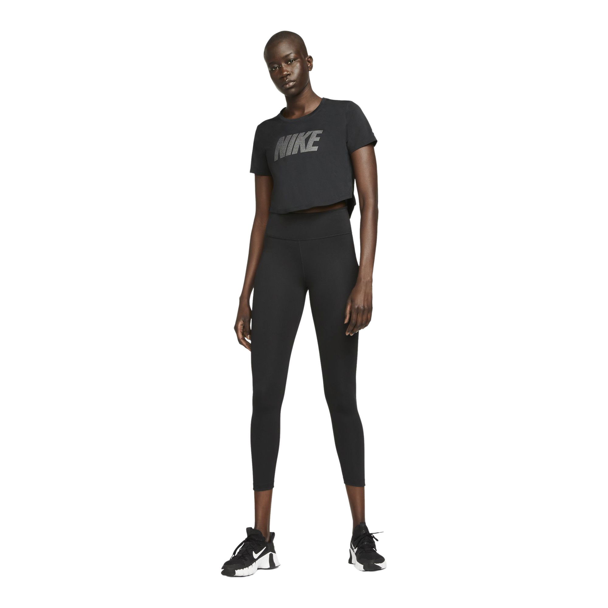 Nike Dri-Fit One Standard Fit Graphic Short-Sleeve Kadın Tişört