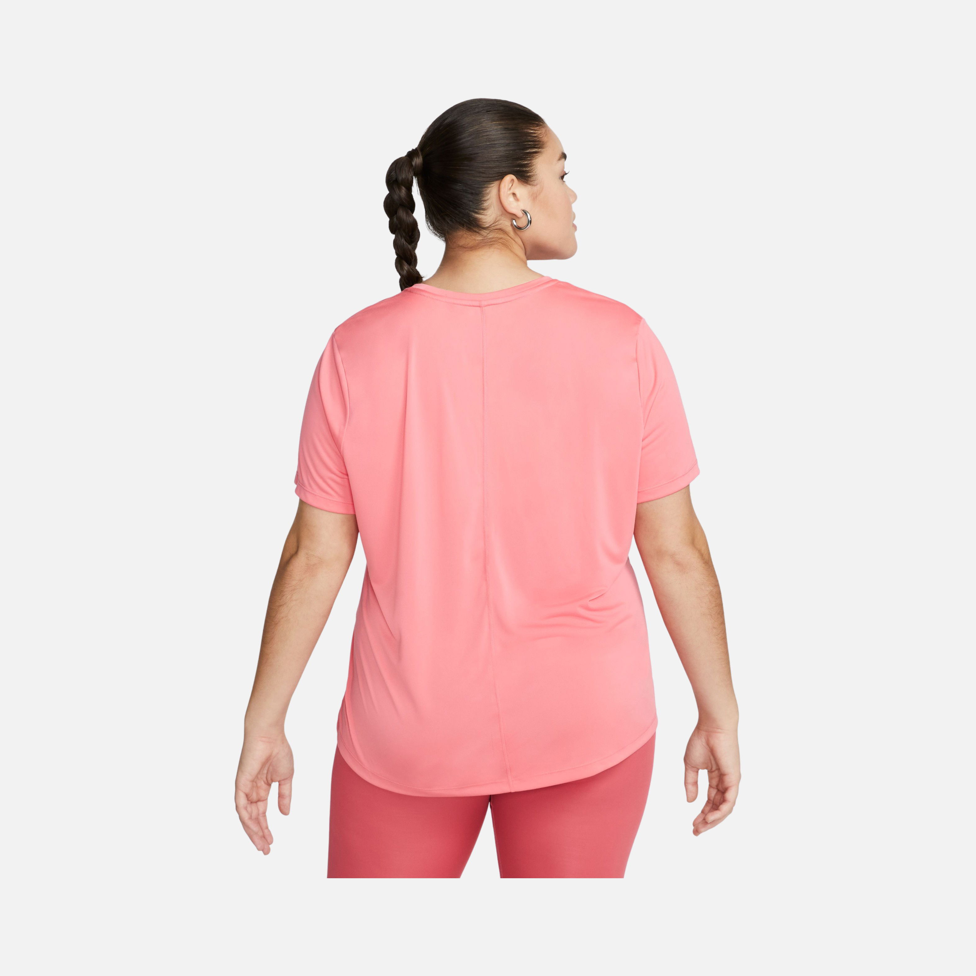 Nike Dri-Fit One Standard Fit Training Short-Sleeve (Plus-Size) Kadın Tişört