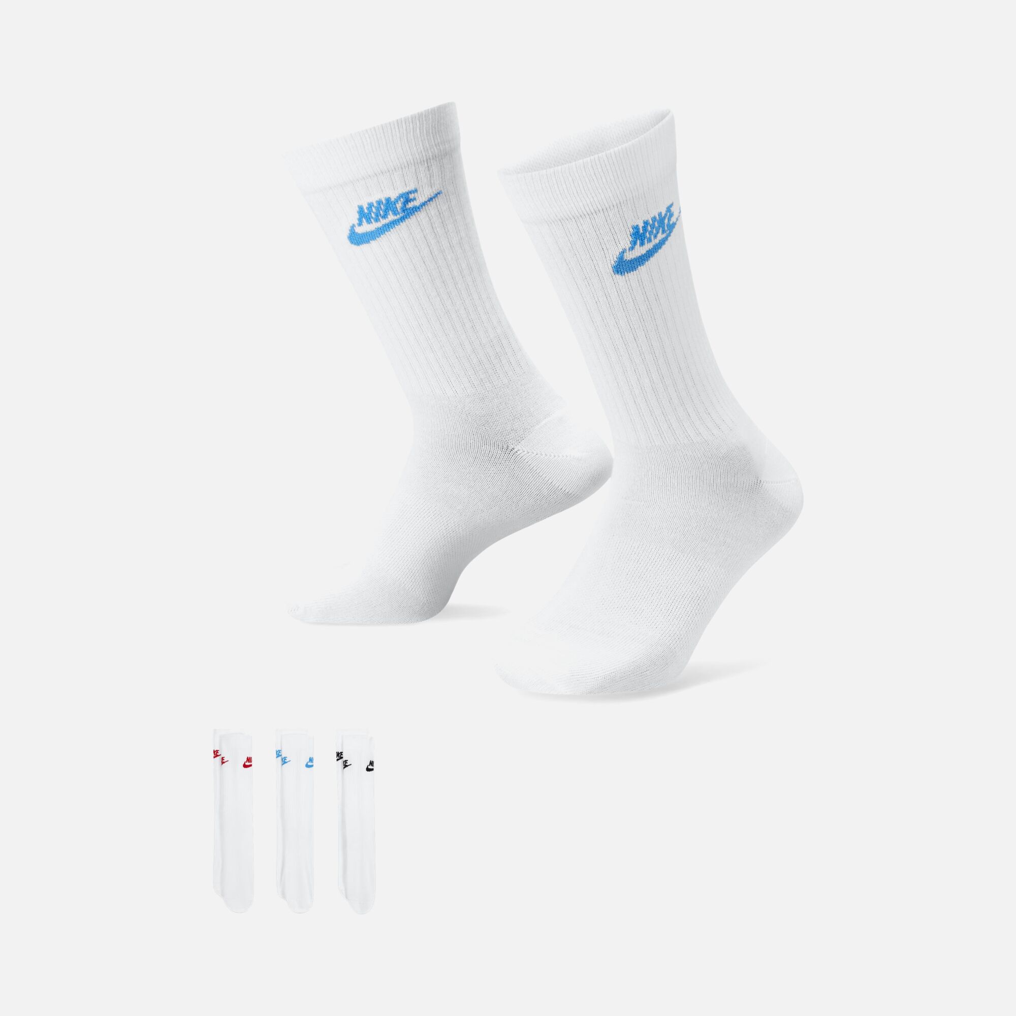 Nike Sportswear Everyday Essential Crew CO (3 Pairs) Unisex Çorap