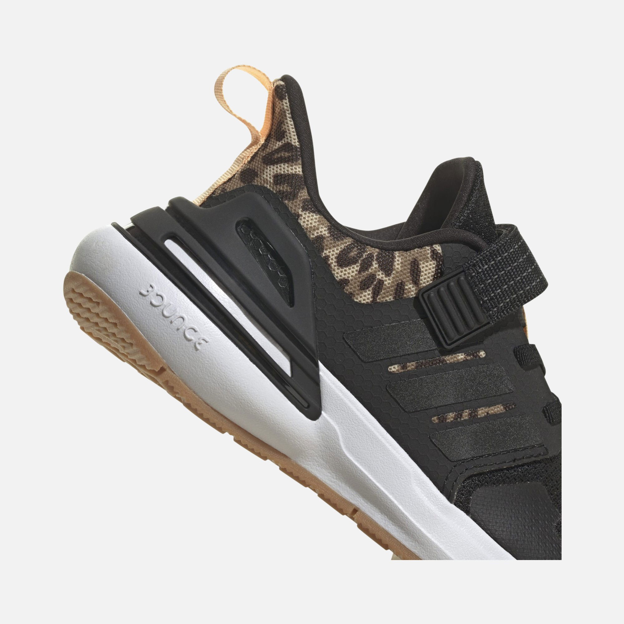 adidas Sportswear Rapidasport Bounce Elastic Lace Leopard (PS) Spor Ayakkabı