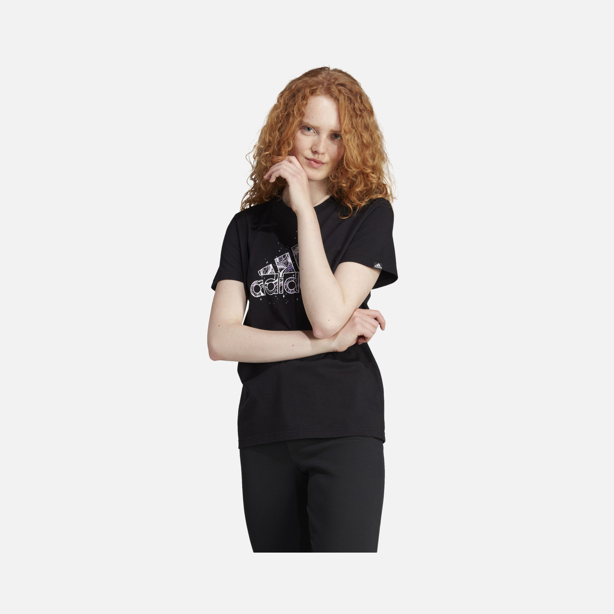 adidas Sportswear Mystic Nature Graphic Logo Short-Sleeve Kadın Tişört