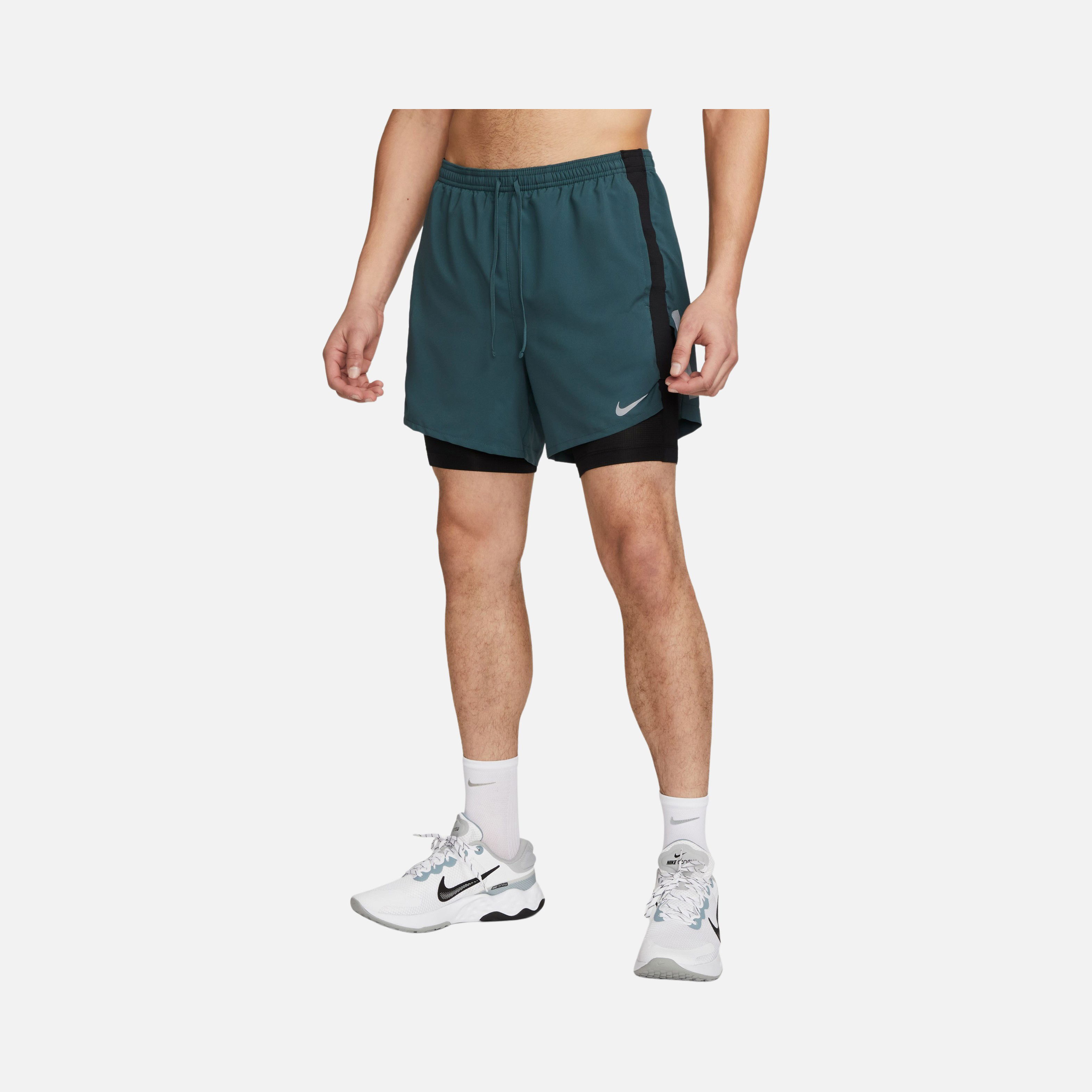 Nike Dri-Fit Run Division Hybrid Stride 8'' 2-In-1 Running Erkek Şort