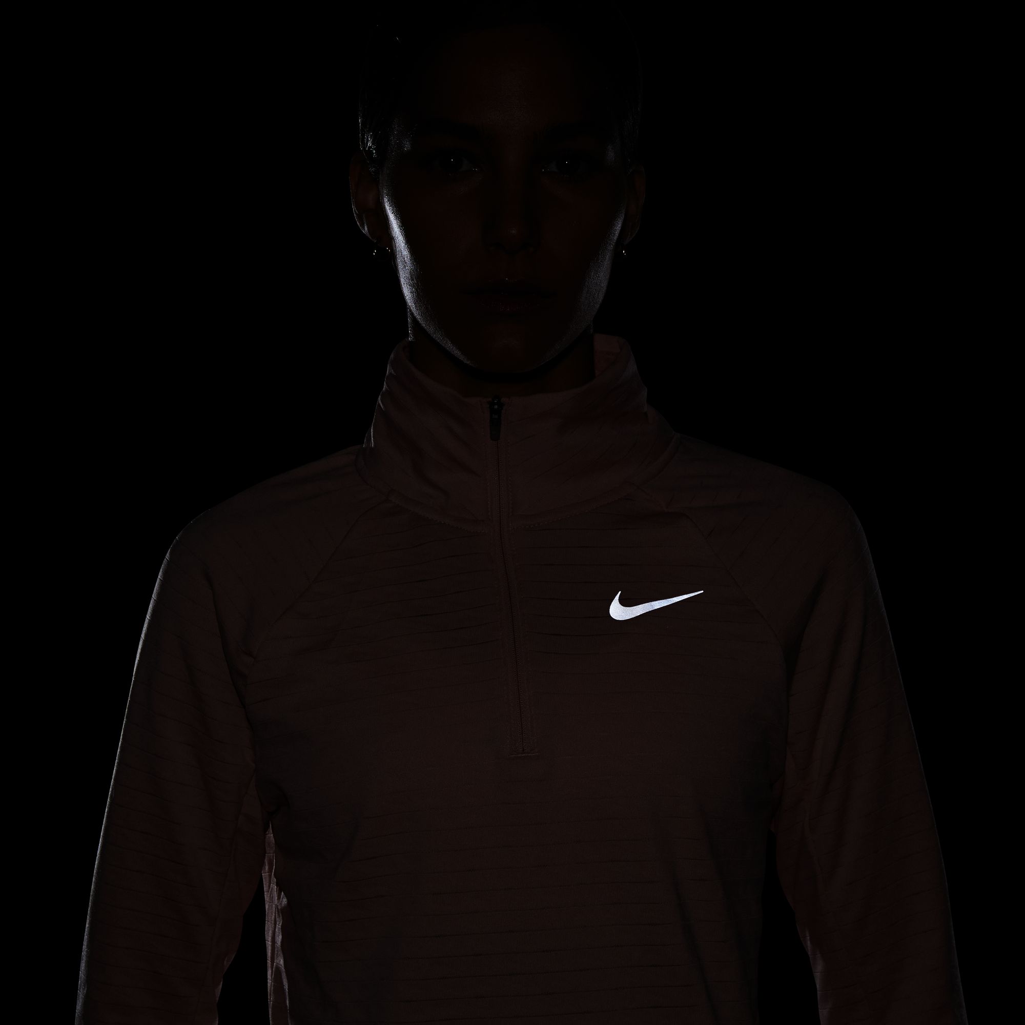 Nike Therma-Fit Element 1/2-Zip Running Long-Sleeve Kadın Tişört