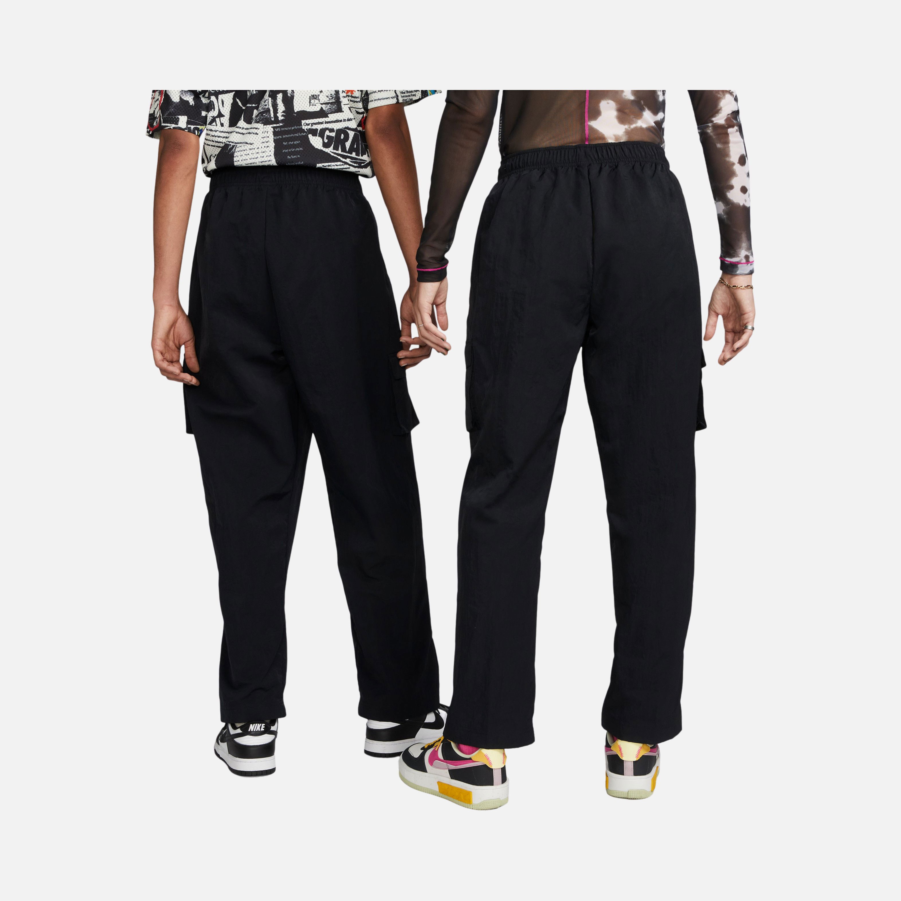 Nike Sportswear Essentials High-Rise Woven Fabrics Cargo Kadın Pantolon