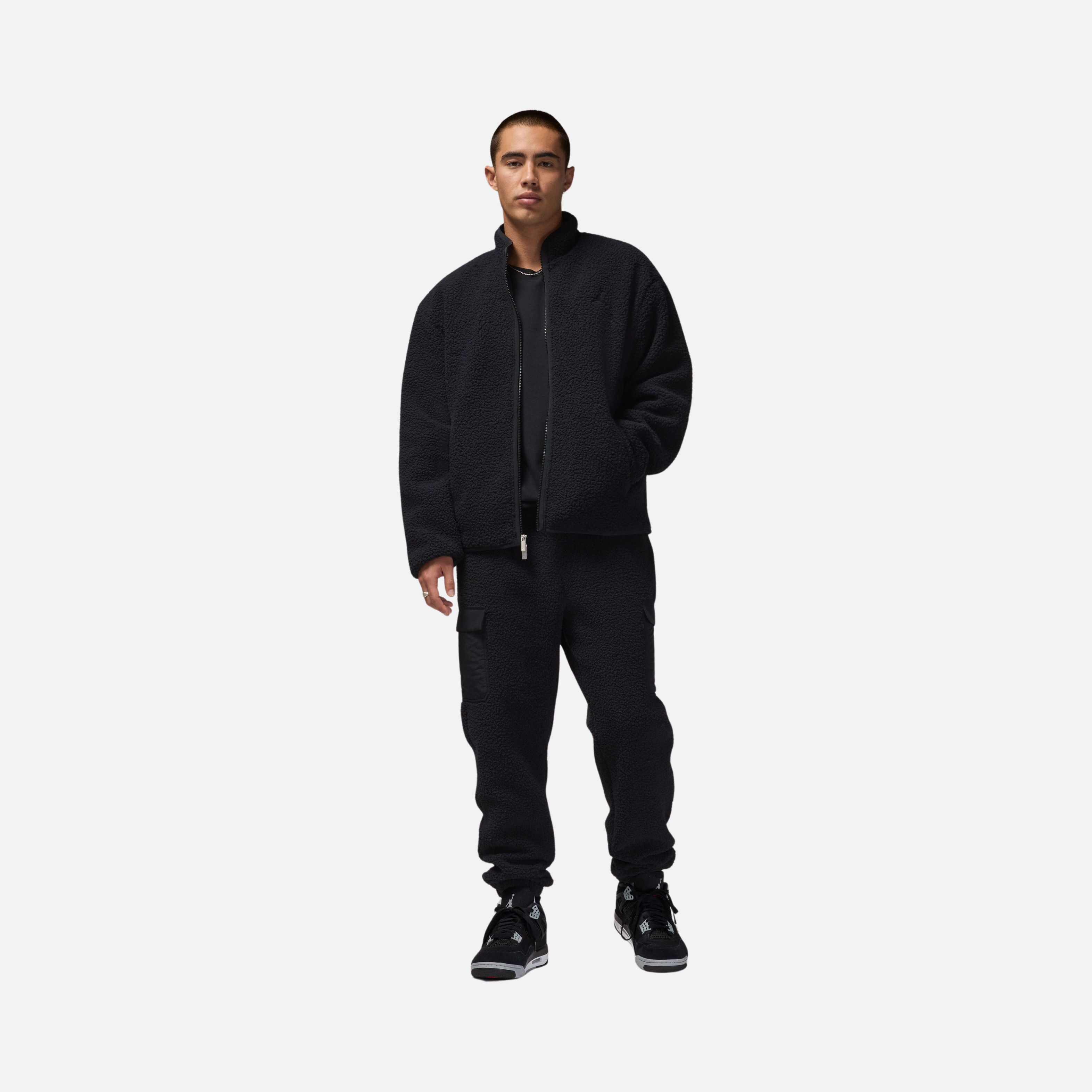 Nike Jordan Flight Essentials Statement Sherpa Full-Zip Erkek Ceket
