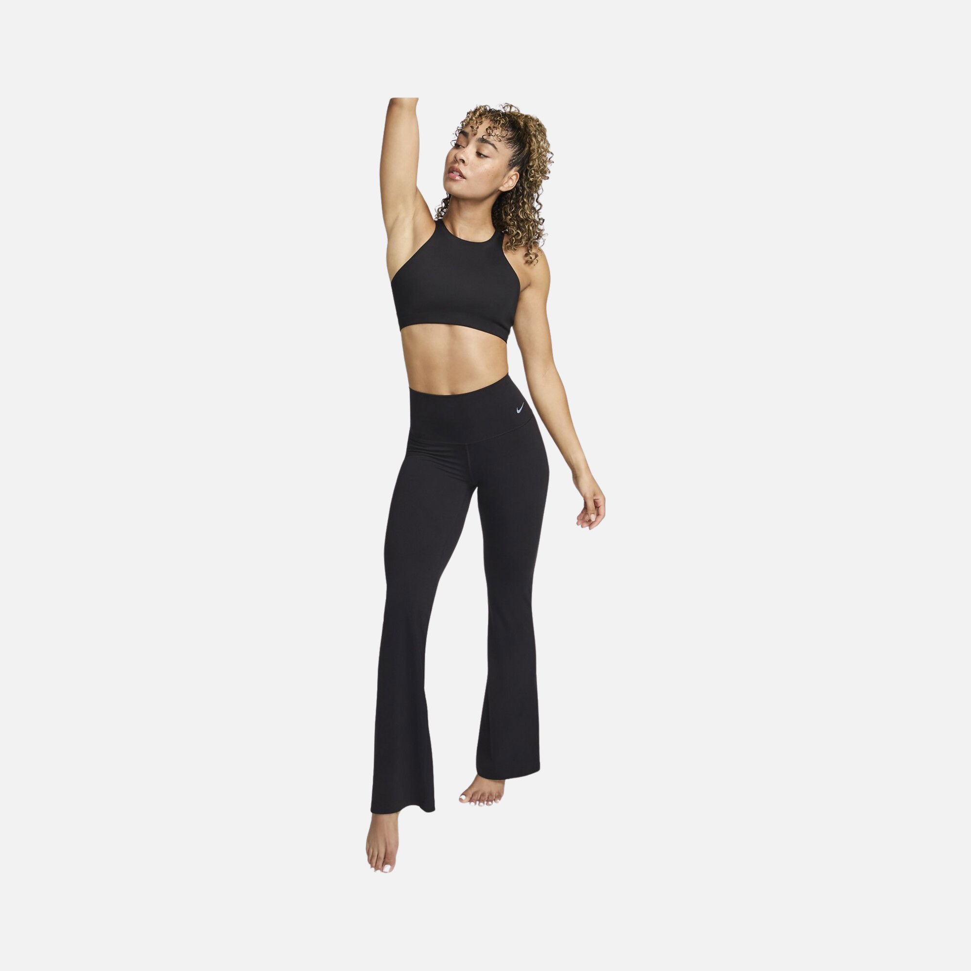 Nike Dri-Fit Zenvy High-Waisted Flared Leg Training Kadın Tayt