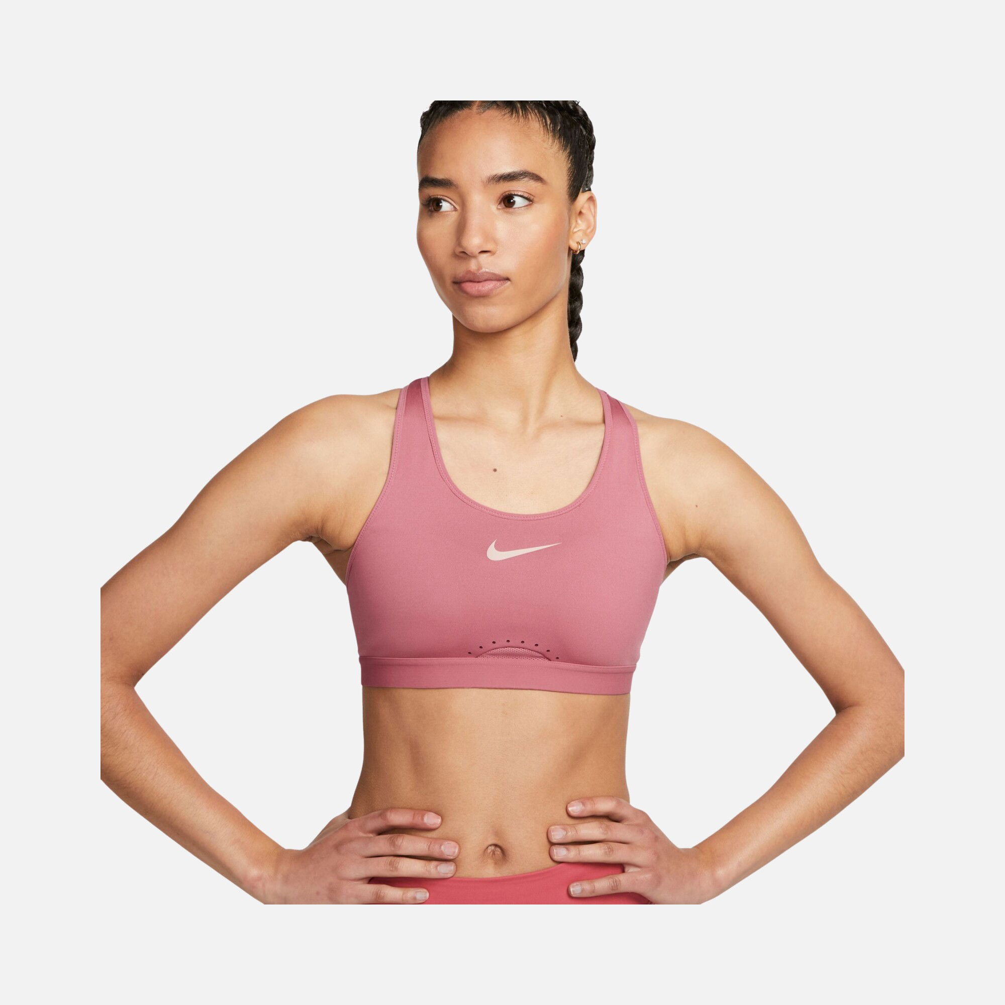 Nike Dri-Fit Swoosh High-Support Sports Kadın Bra