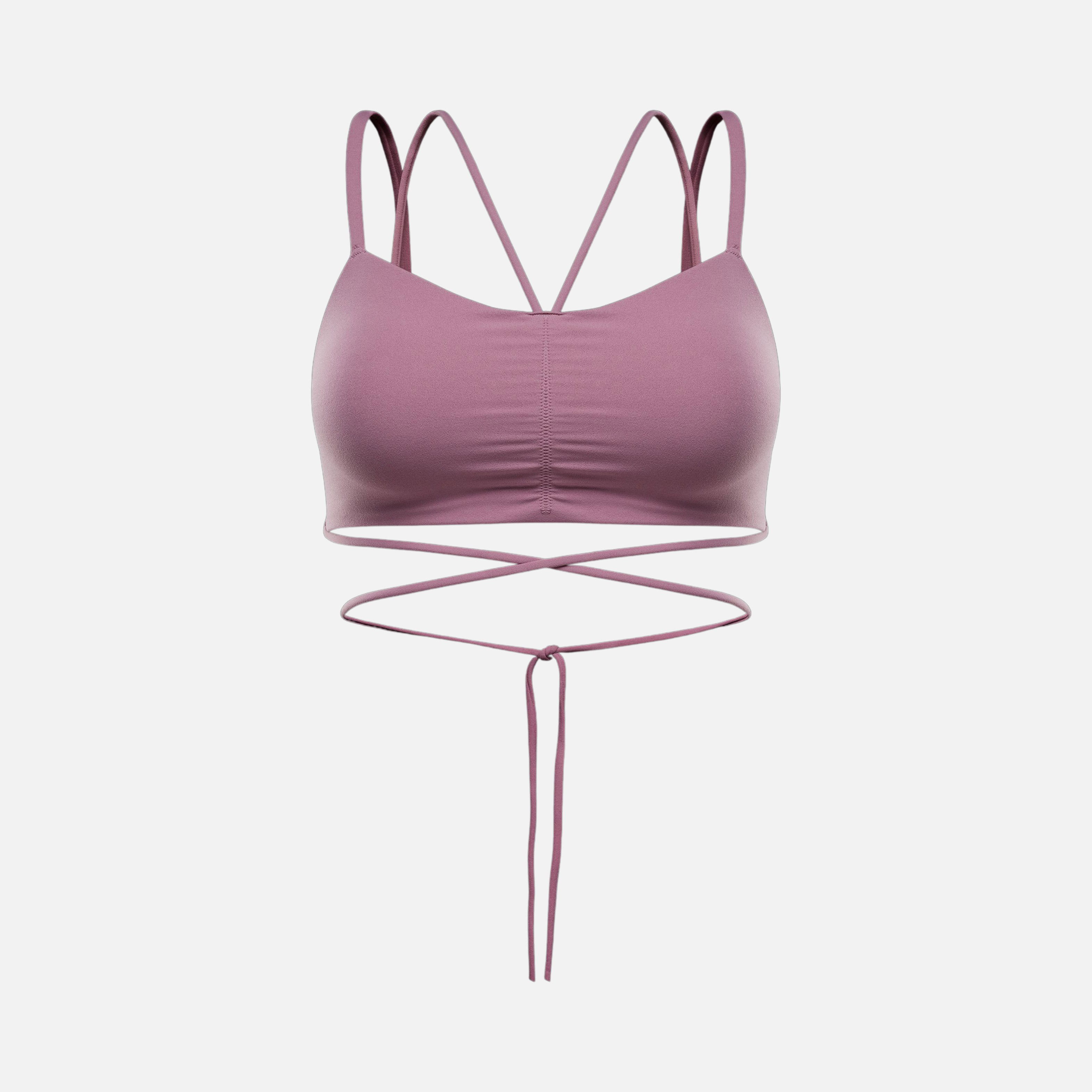 Nike Dri-Fit Zenvy Strappy Wrap Light-Support Padded Training Kadın Bra