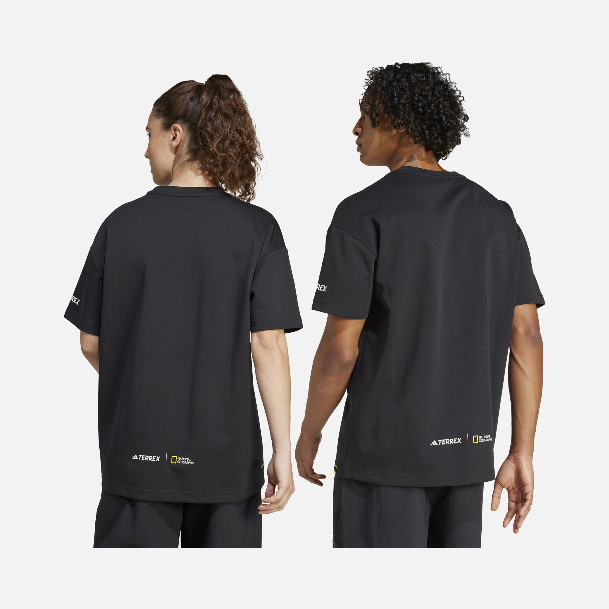 adidas Terrex Look Up From Earth ''National Geographic'' Hiking Short-Sleeve Erkek Tişört