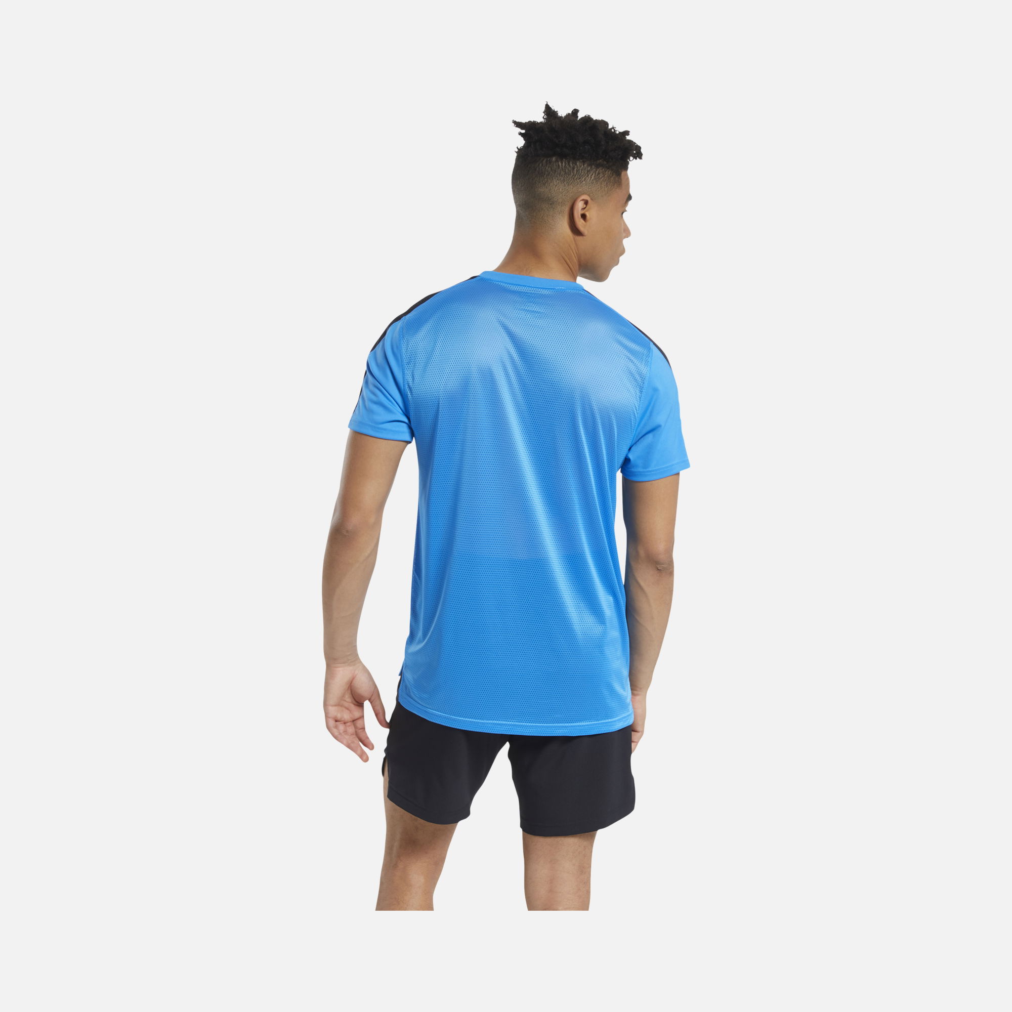 Reebok Workout Short-Sleeve Ready Tech Erkek Tişört