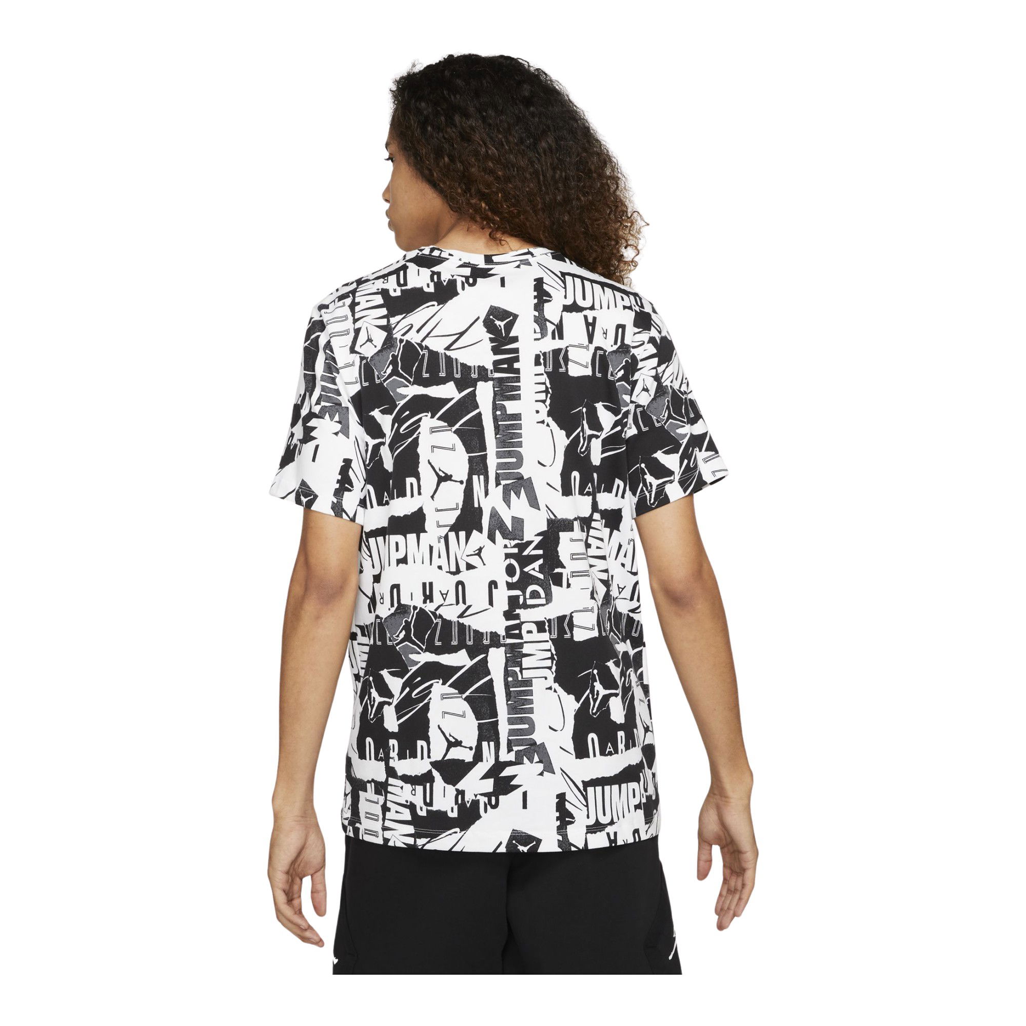 Nike Jordan Jumpman Flight All-Over Printed Short-Sleeve Erkek Tişört