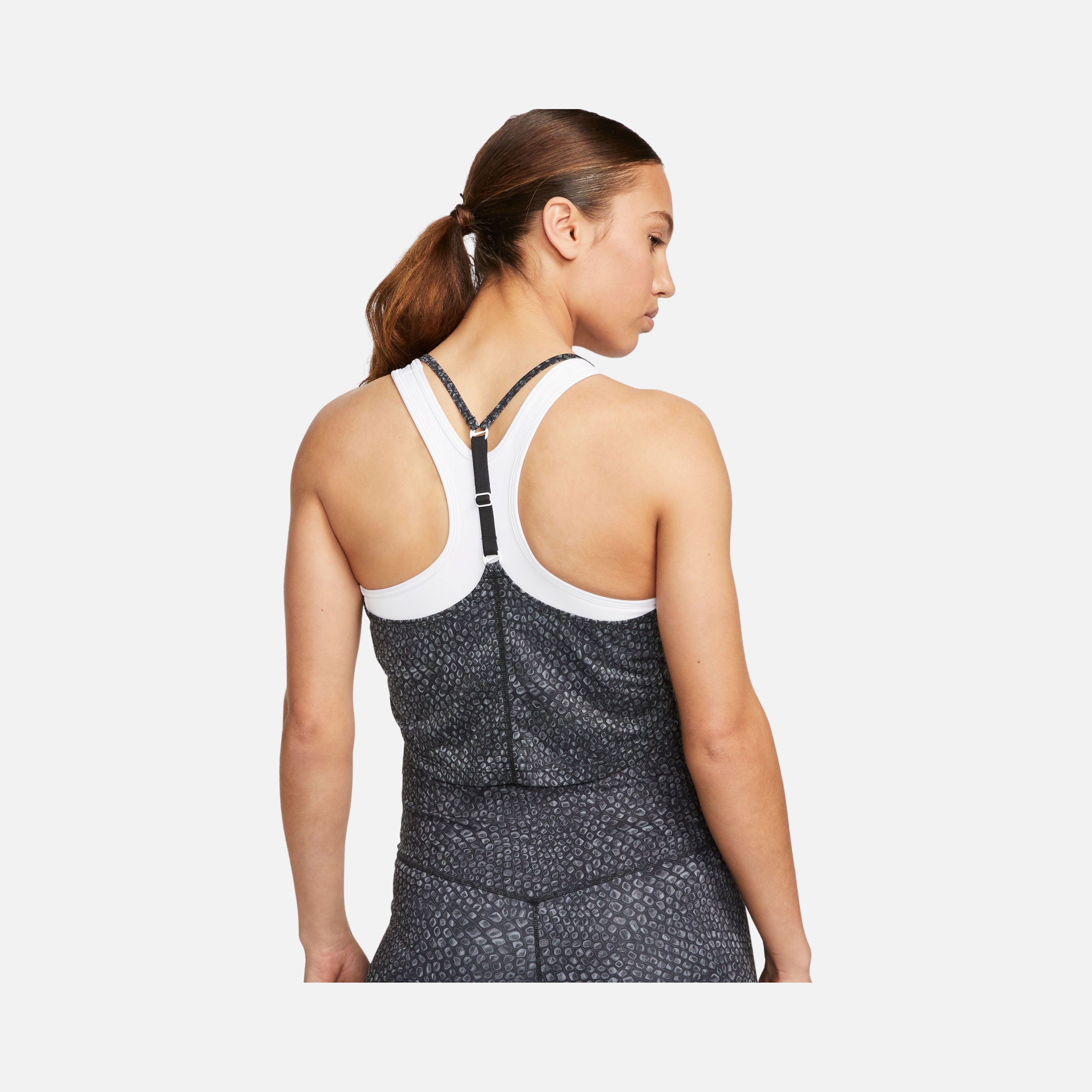 Nike Dri-Fit One Printed Crop Training Kadın Atlet