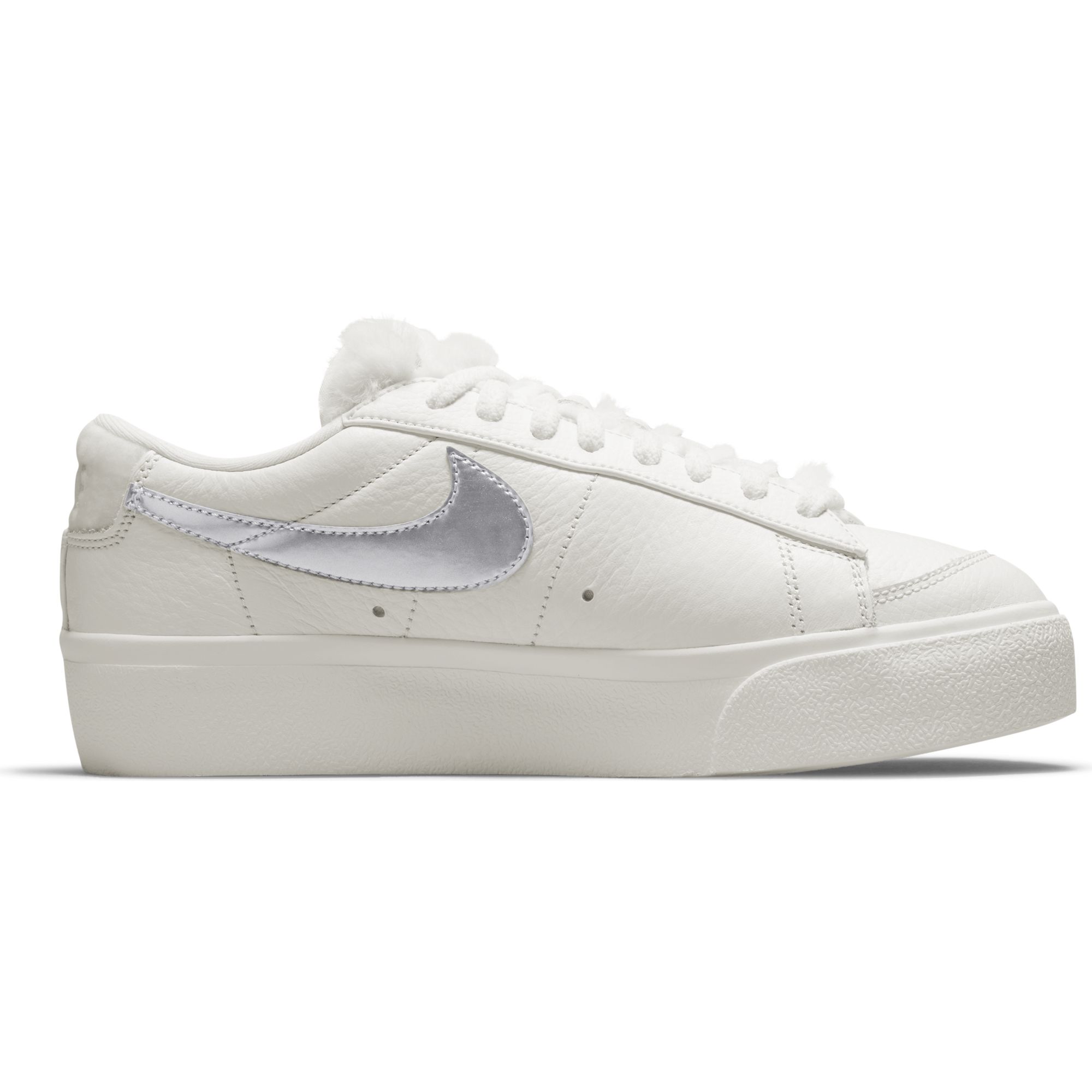 Nike Blazer Low Platform ''Metallic Swoosh'' Kadın Spor Ayakkabı
