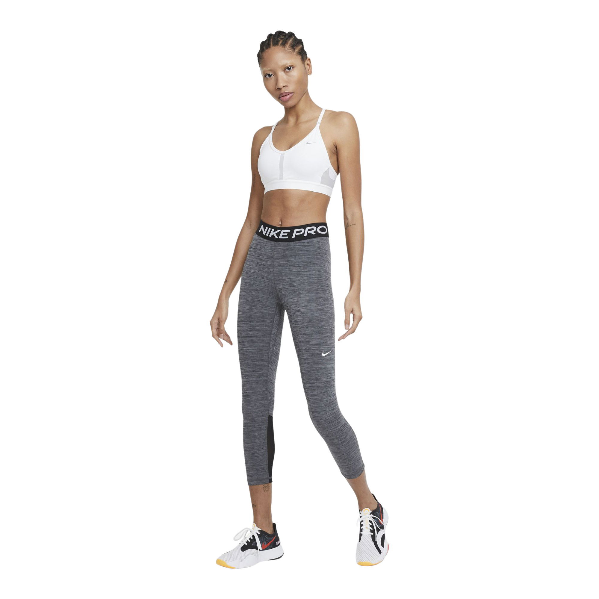 Nike Pro 365 Mid-Rise Crop Kadın Tayt