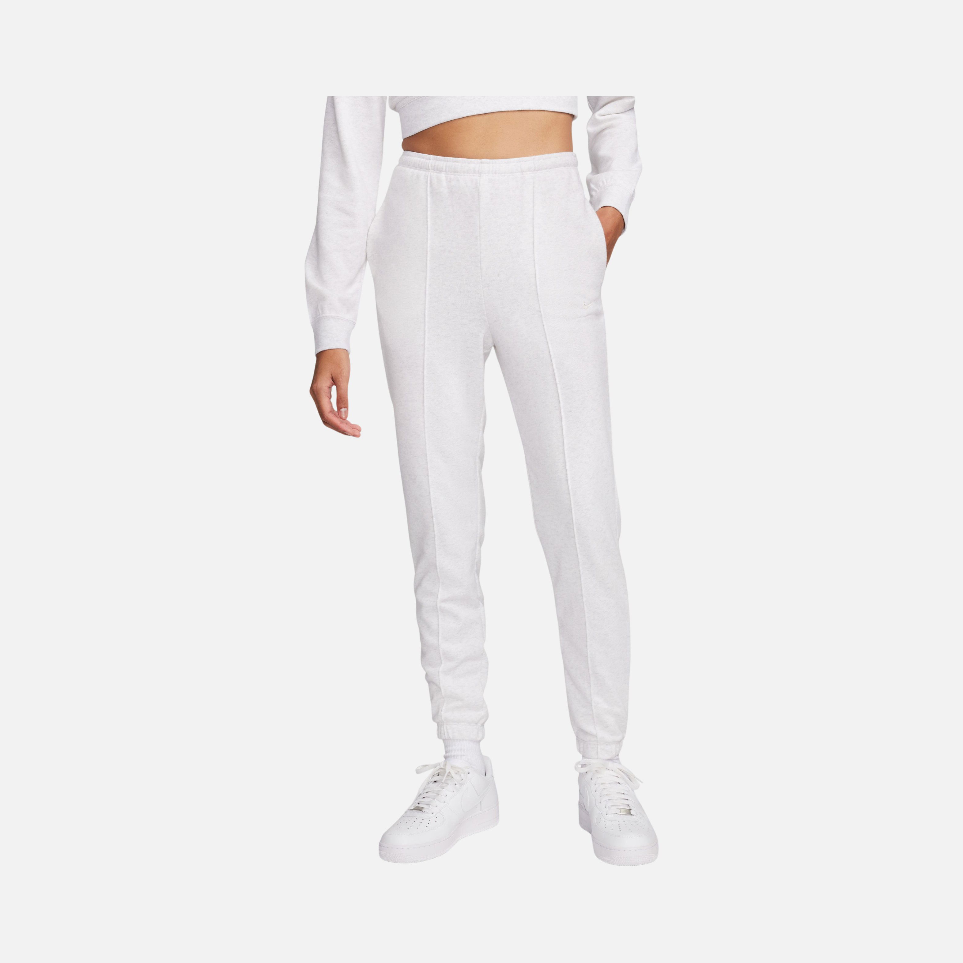 Nike Sportswear Phoenix Fleece Chill French Terry  Slim High-Waisted Kadın Eşofman Altı