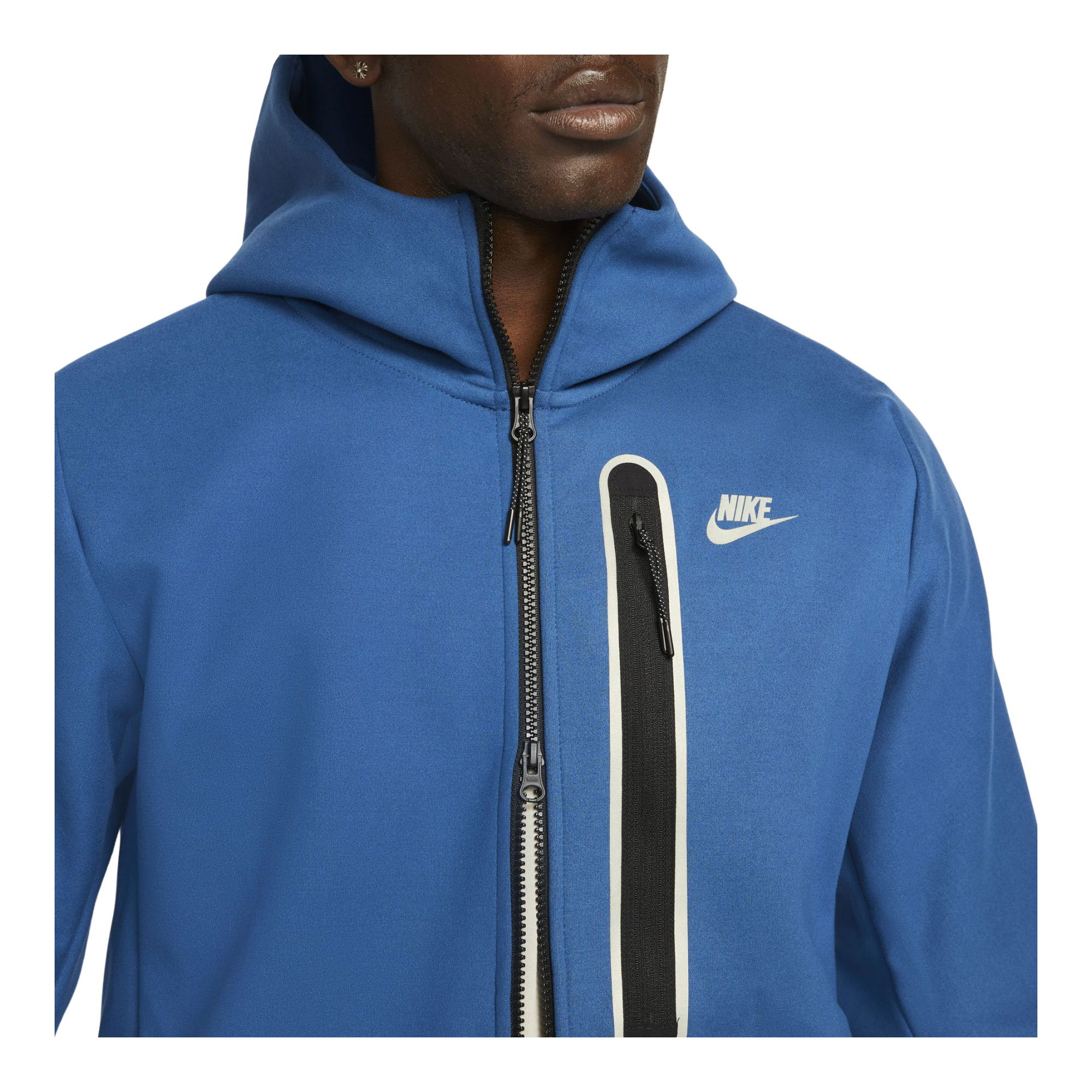 Nike Sportswear Tech Fleece Brushed Full-Zip Hoodie Erkek Sweatshirt