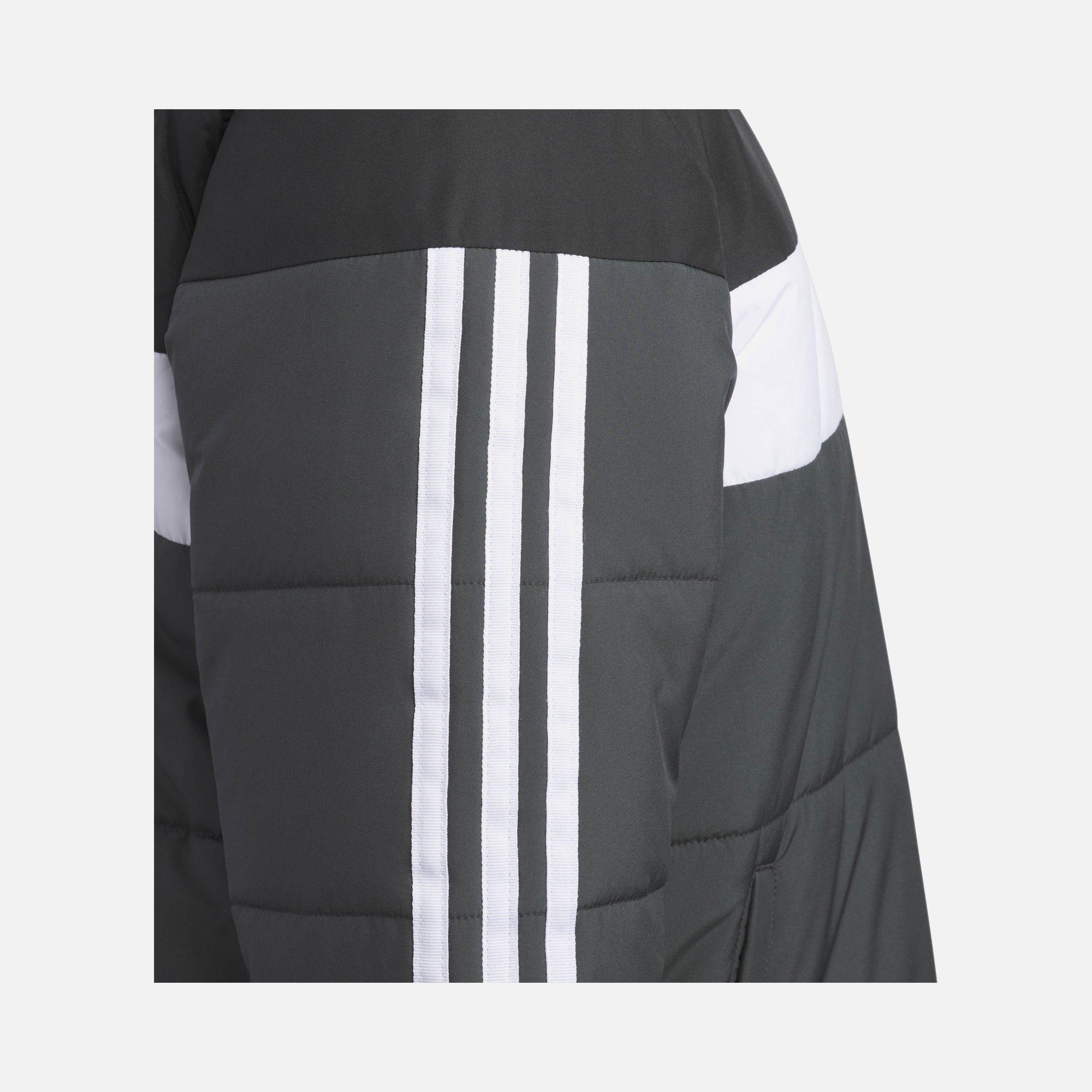adidas Sportswear Padded 3-Stripes Full-zip Hoodie Çocuk Ceket